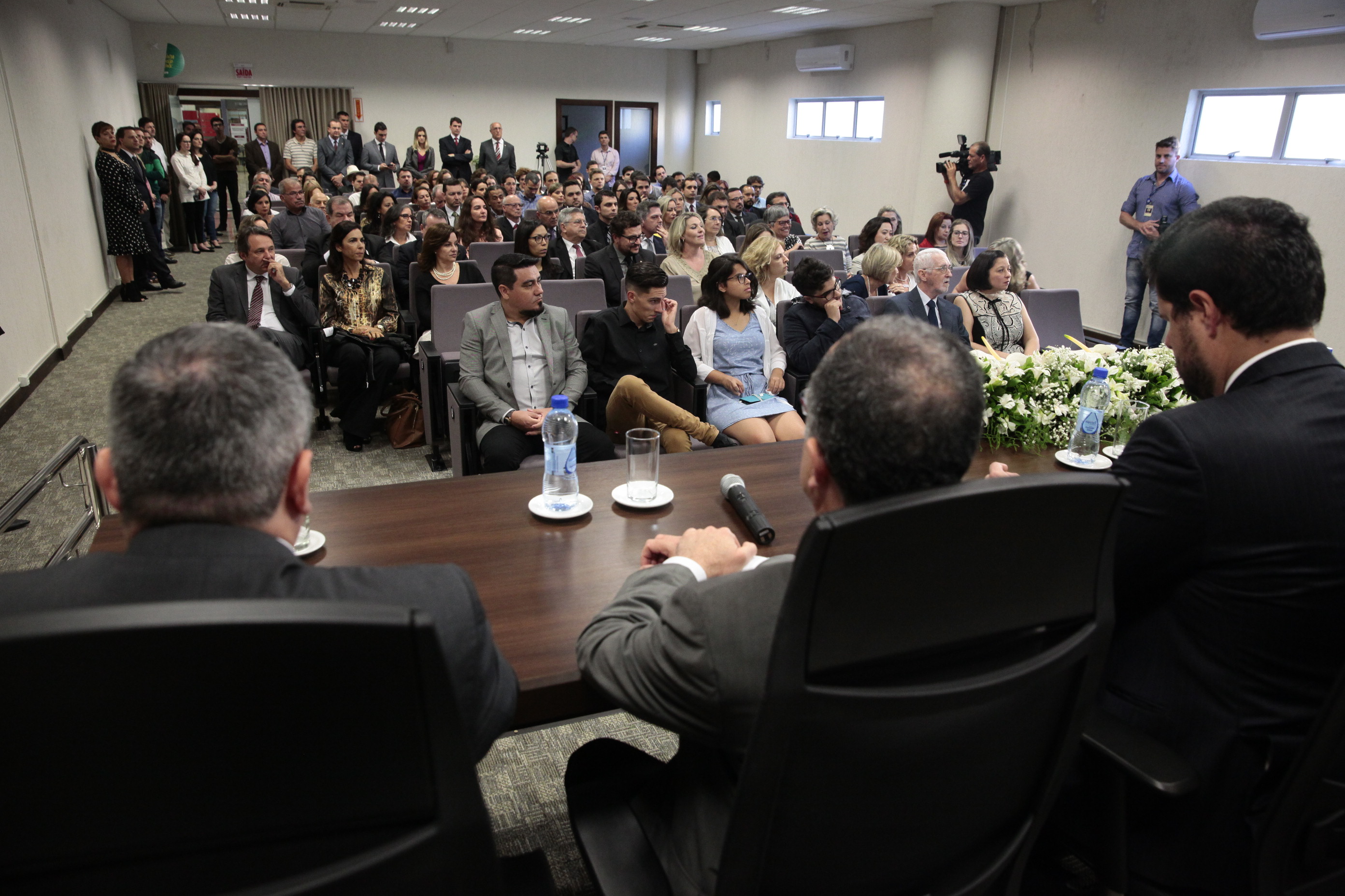 Cerimônia festiva da nova procuradora-chefe do MPT-SC, Quézia de Araújo Duarte Nieves Gonzalez.
