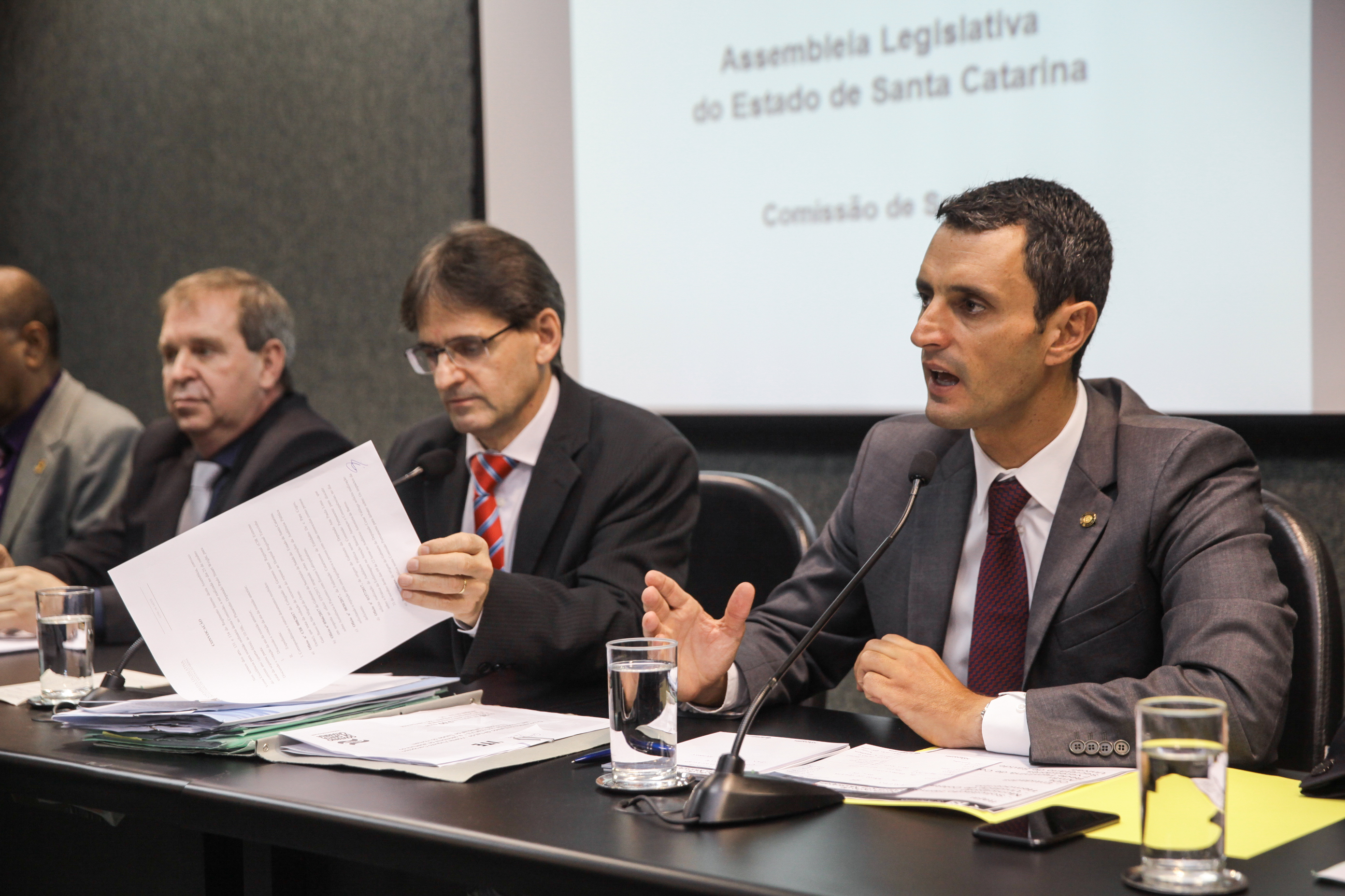 Deputado João Amin (PP). Comissão de Saúde.