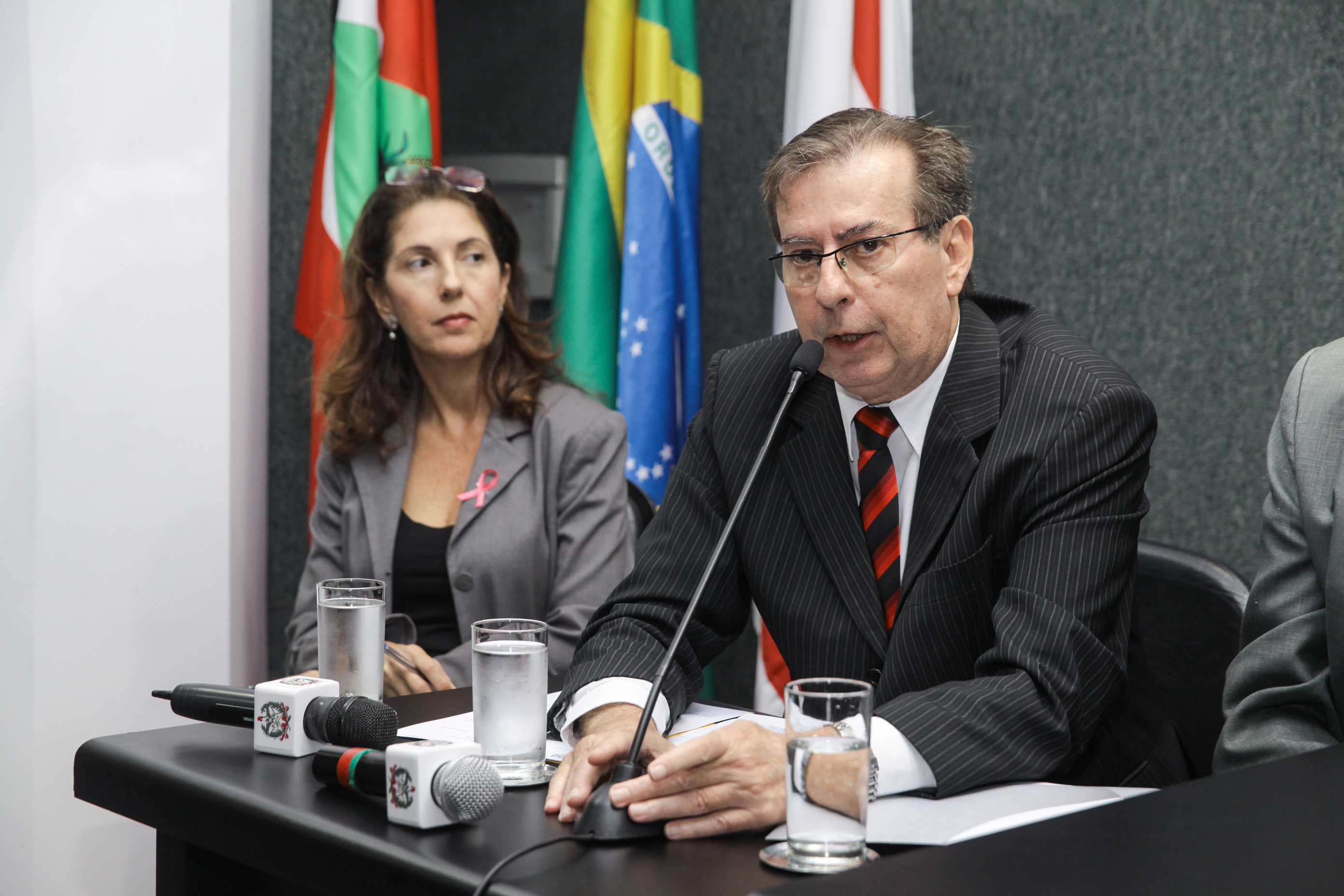 Secretário de Saúde de Itajaí, Celso Luiz Dellagiustina. Comissão de Saúde.