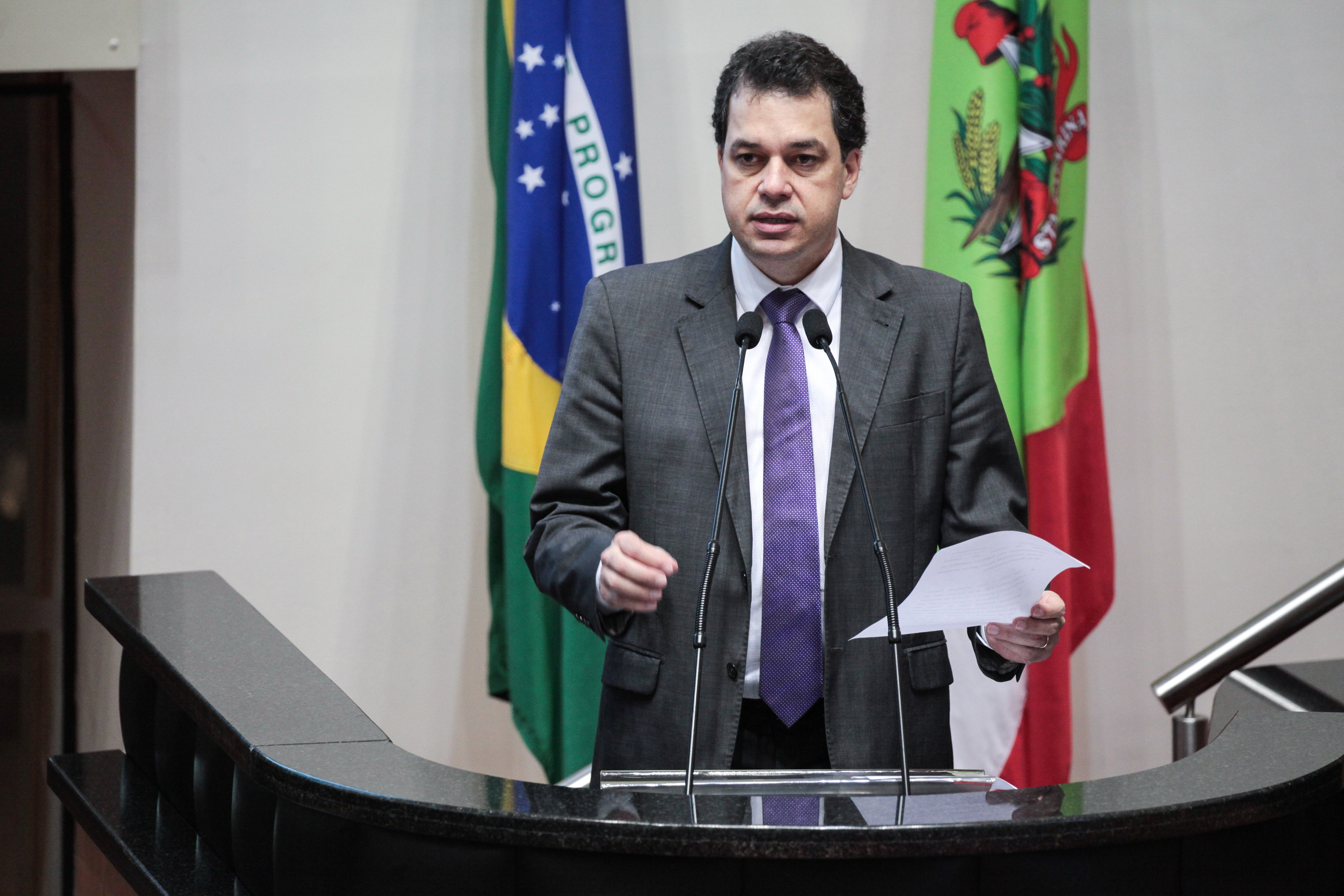 Deputado Rodrigo Minotto (PDT). Sessão Ordinária.