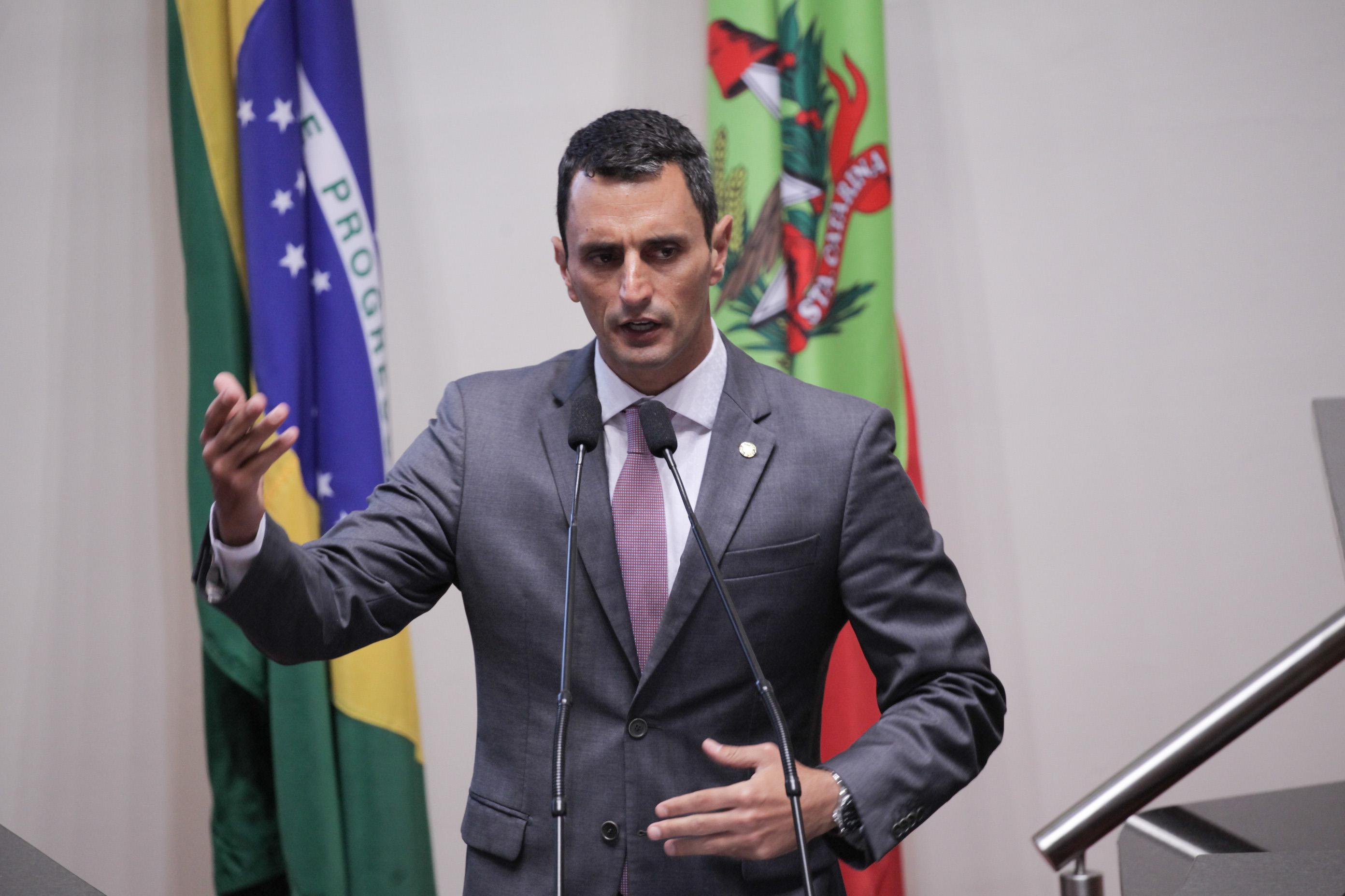 Deputado João Amin (PP). Sessão Ordinária. Foto: Karina Ferreira / Agência AL