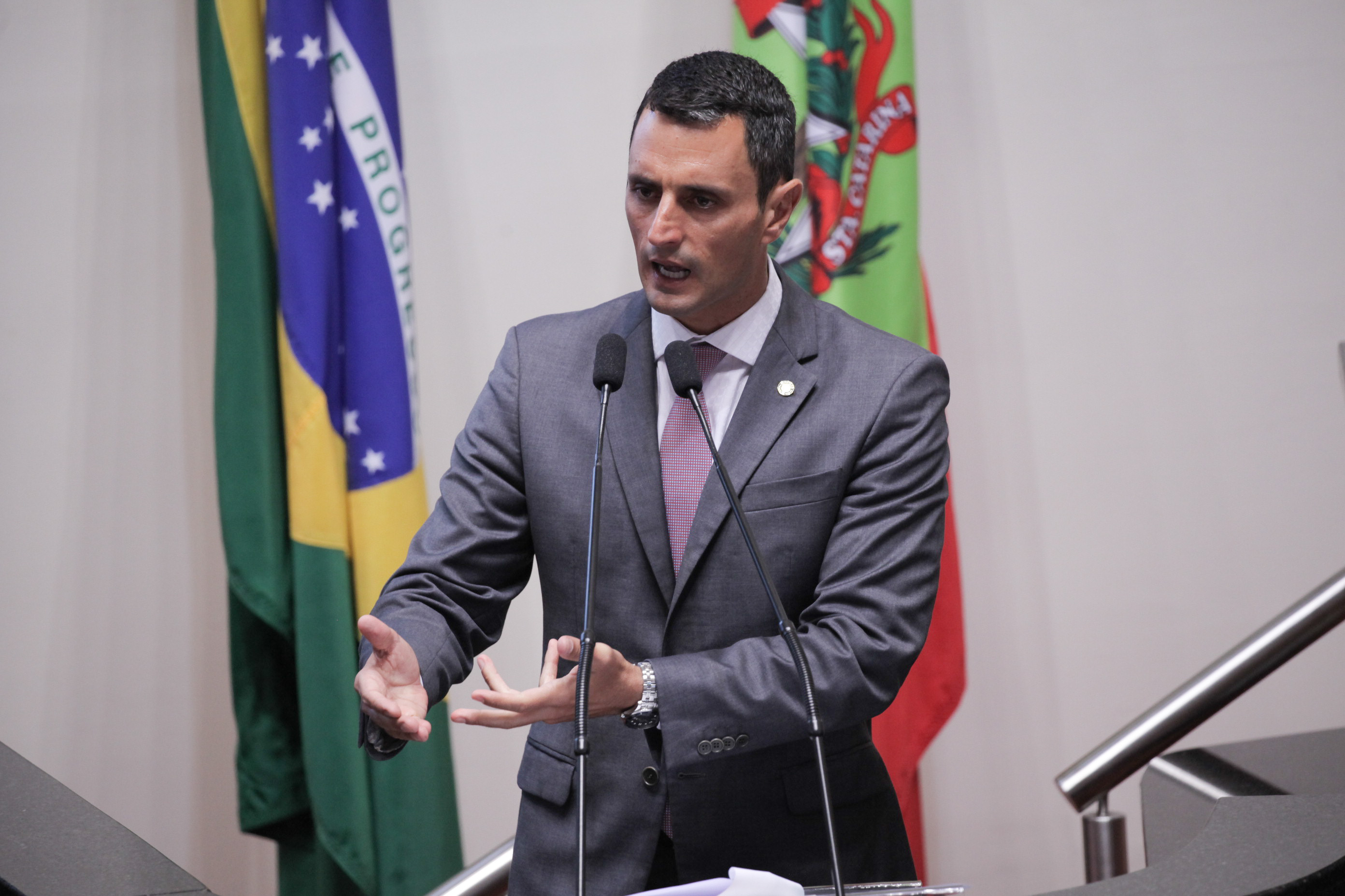 Deputado João Amin (PP). Sessão Ordinária. Foto: Karina Ferreira / Agência AL