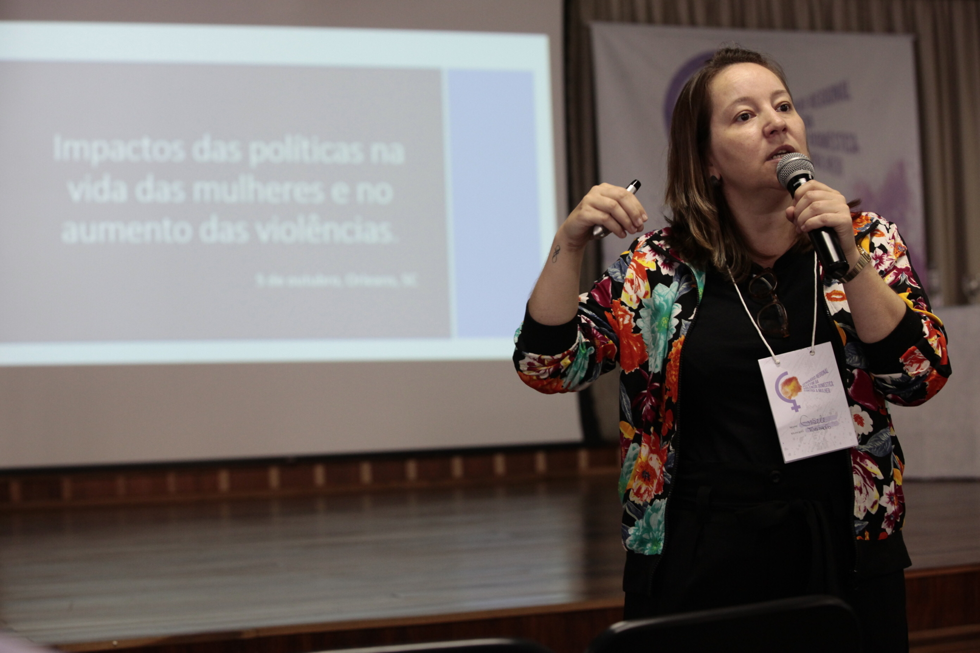Gisele Vargas, professora da Unisul