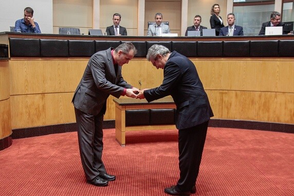 Assembleia homenageia Federação Catarinense de Taekwondo