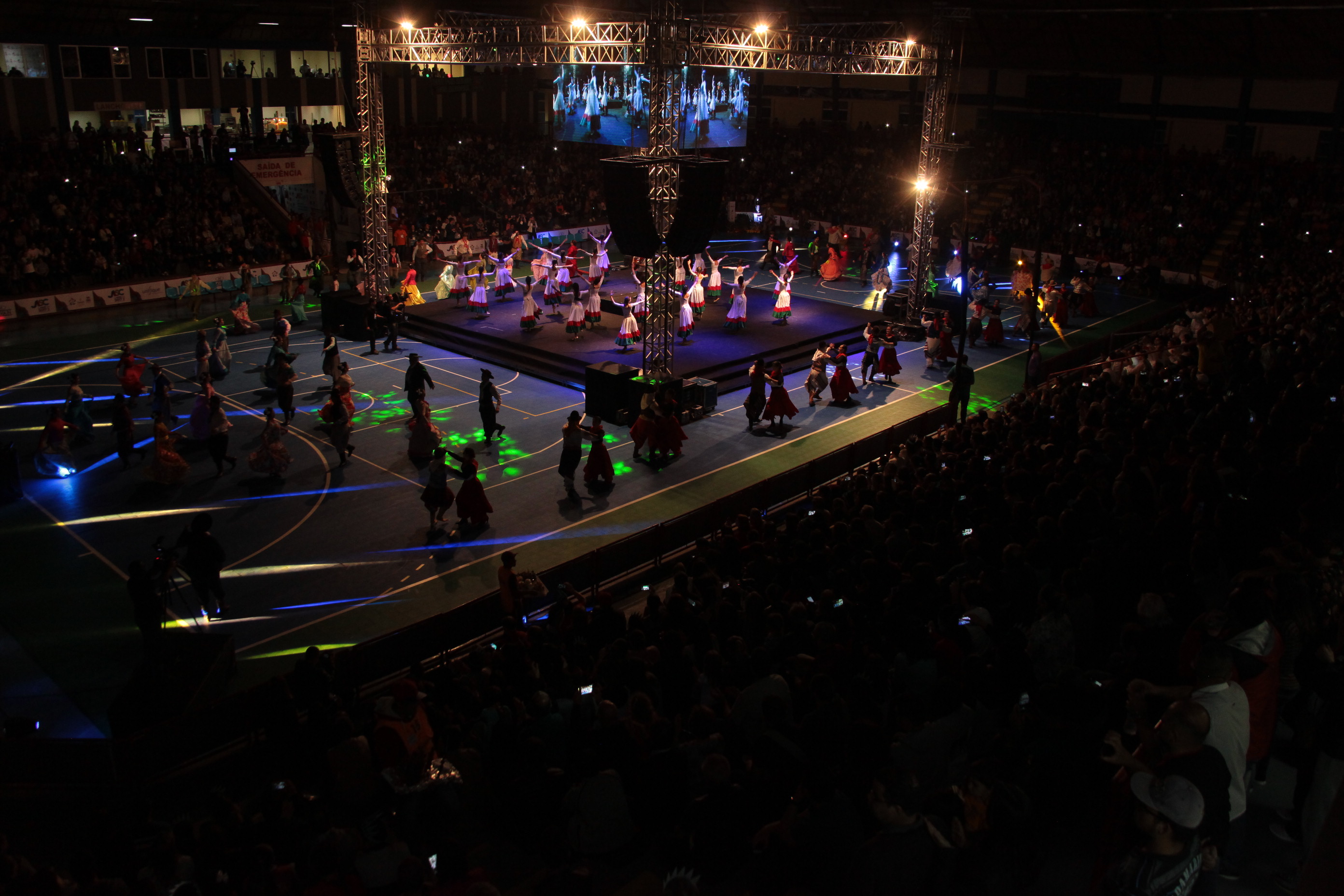 Abertura Oficial dos Jogos Abertos de SC - Lages