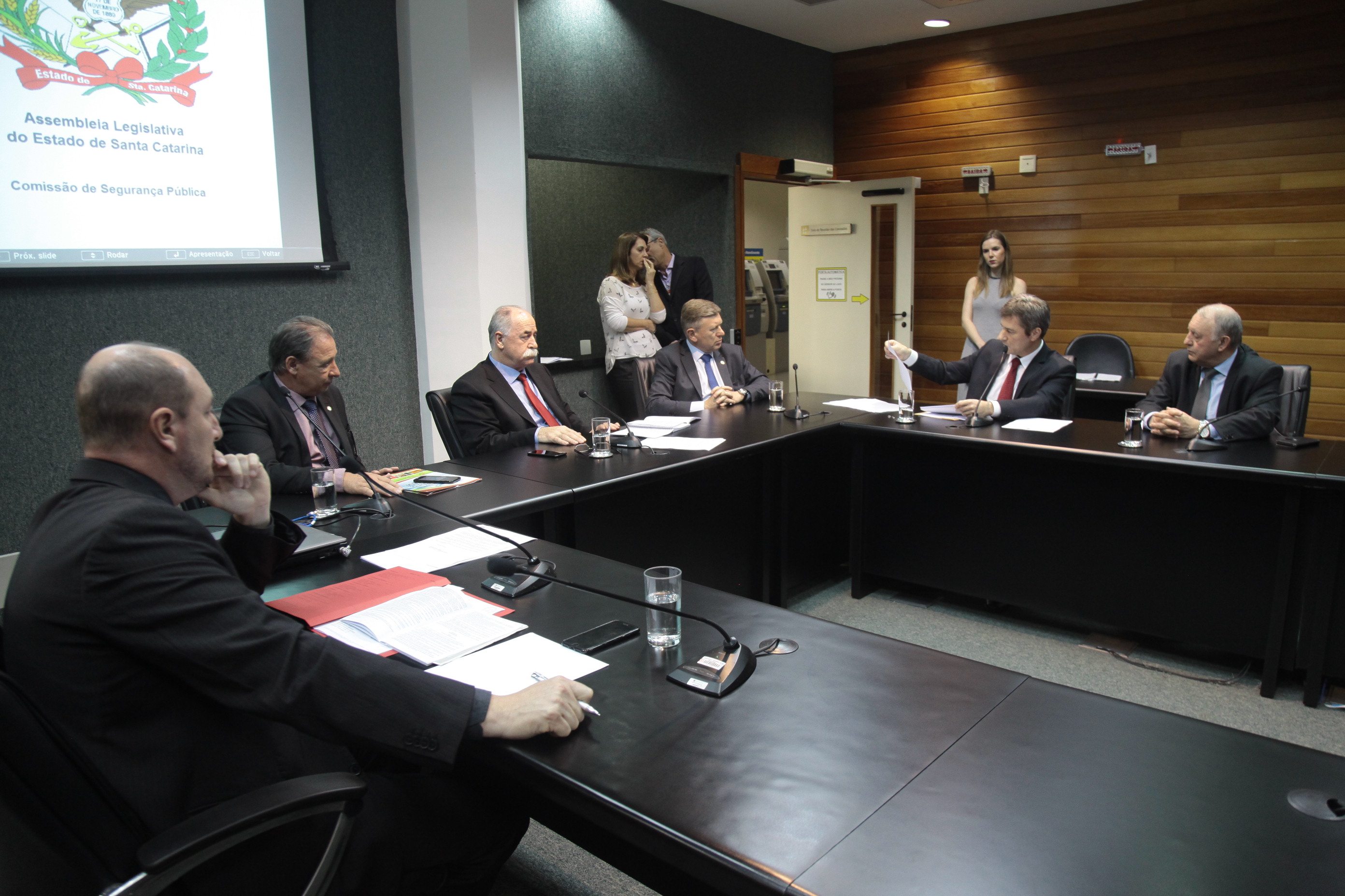 Comissão Especial avalia indicação do nome do Deputado José Nei Ascari, para ocupar o cargo de Conselheiro do Tribunal de Contas.