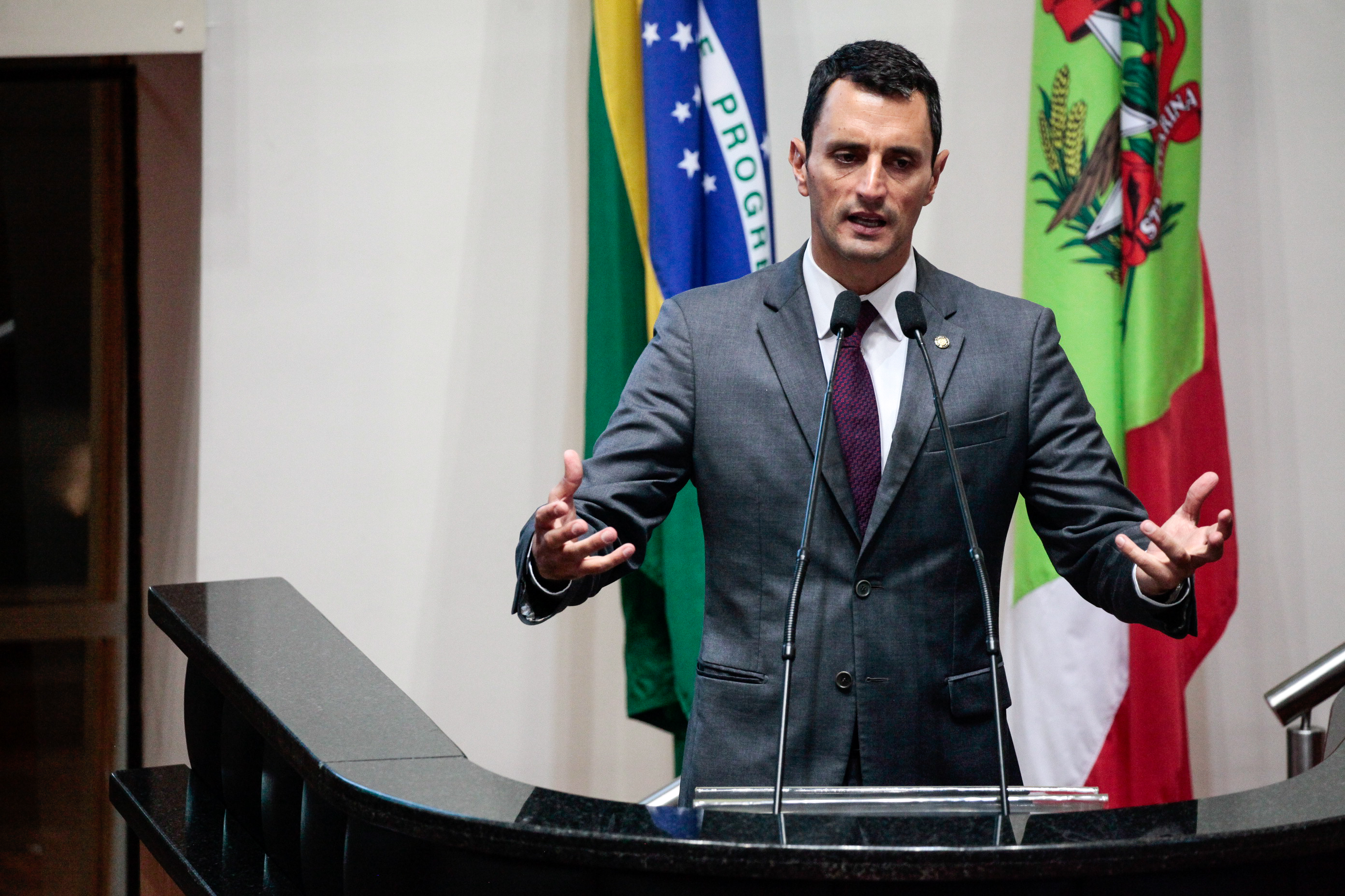 Deputado João Amin (PP). Sessão Ordinária