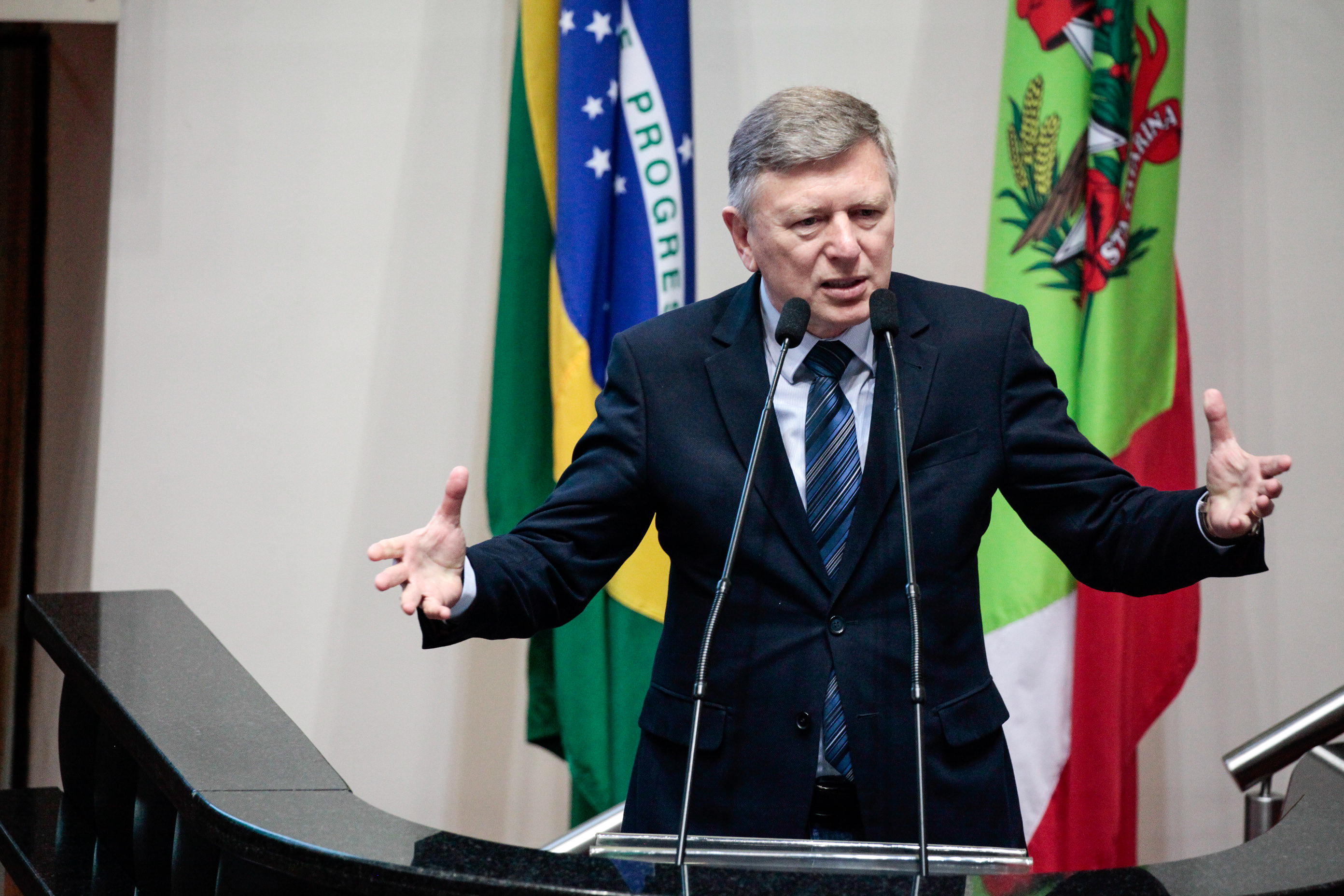 Deputado Milton Hobus (PSD). Sessão Ordinária.