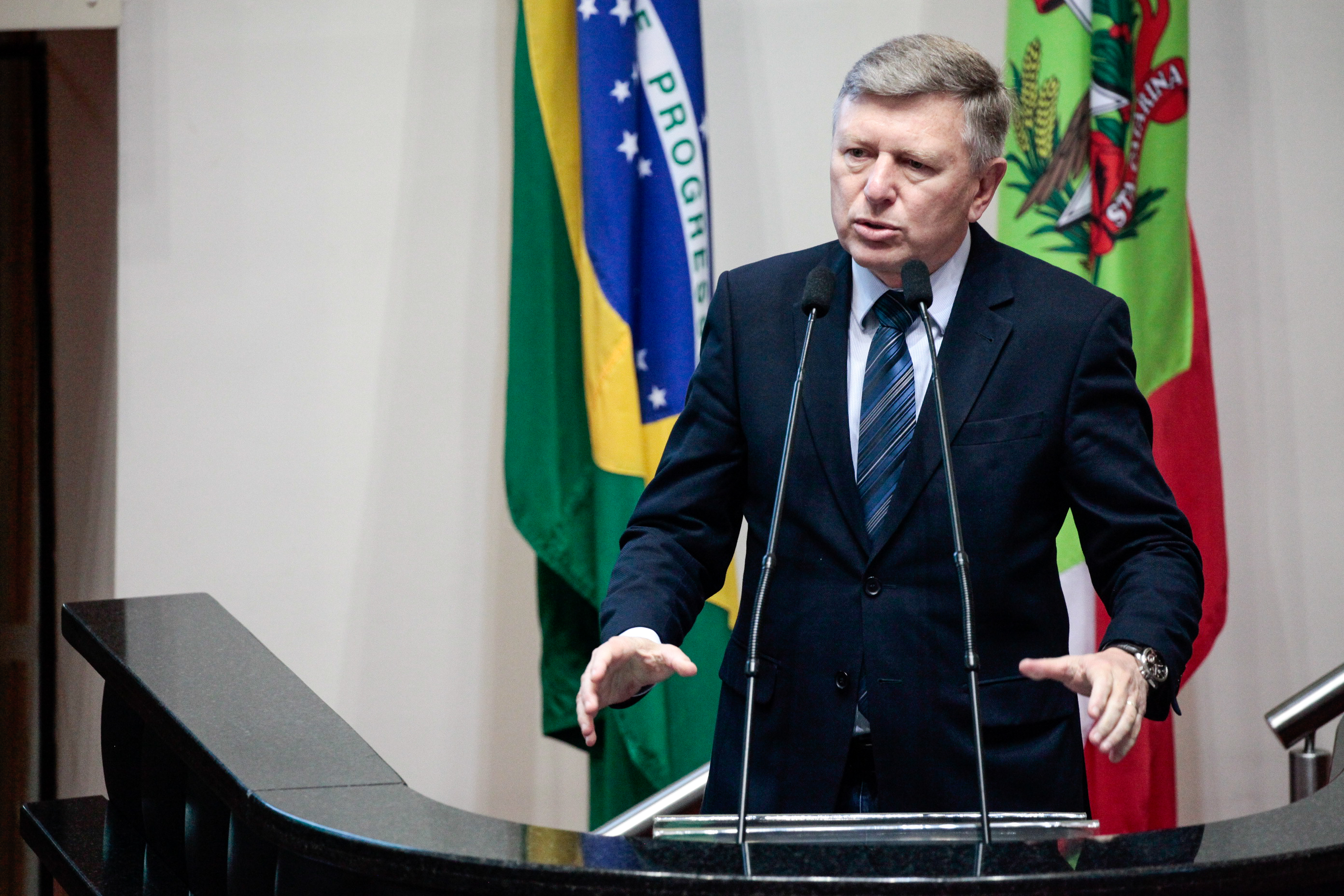 Deputado Milton Hobus (PSD). Sessão Ordinária.