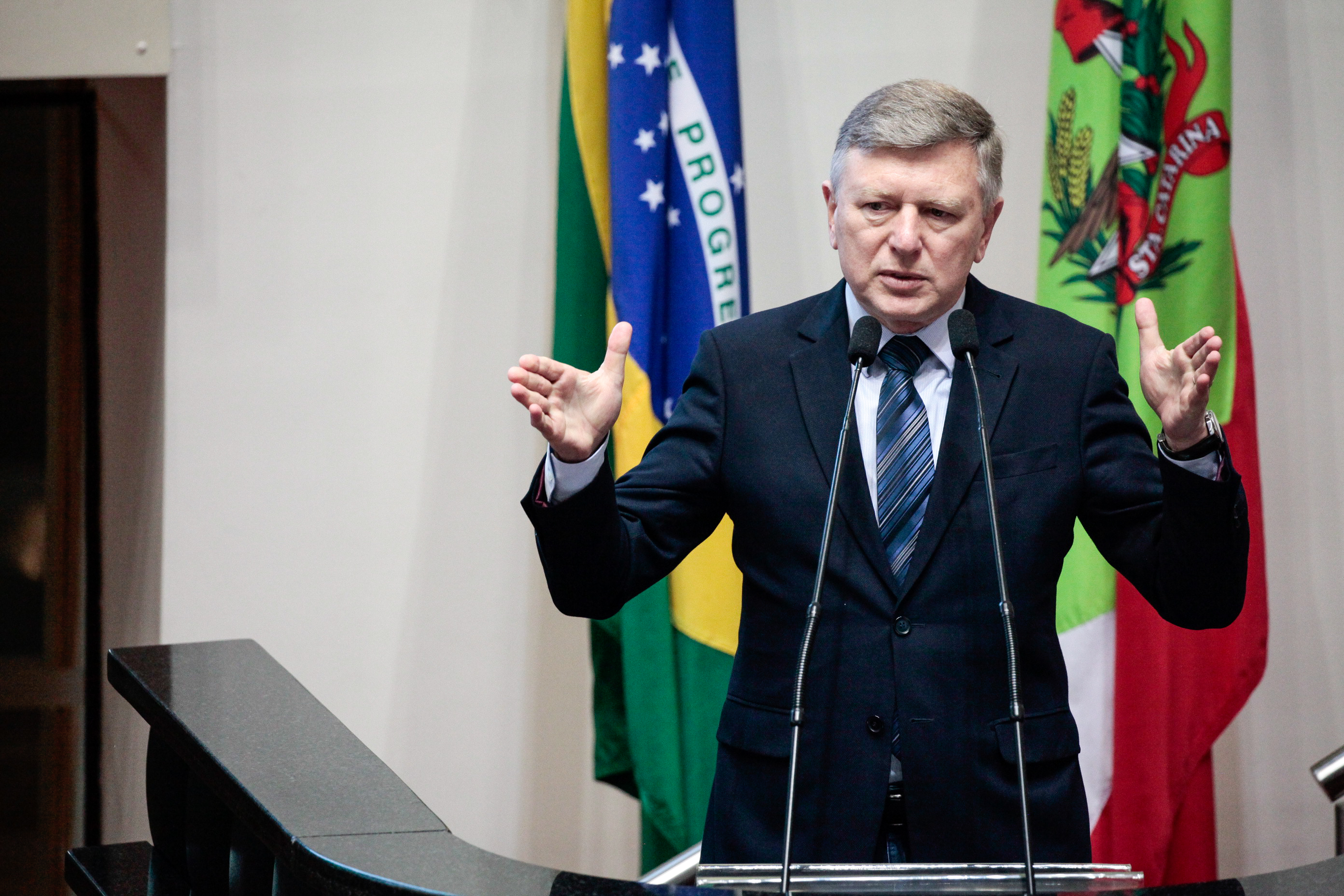 Deputado Milton Hobus (PSD). Sessão Ordinária.