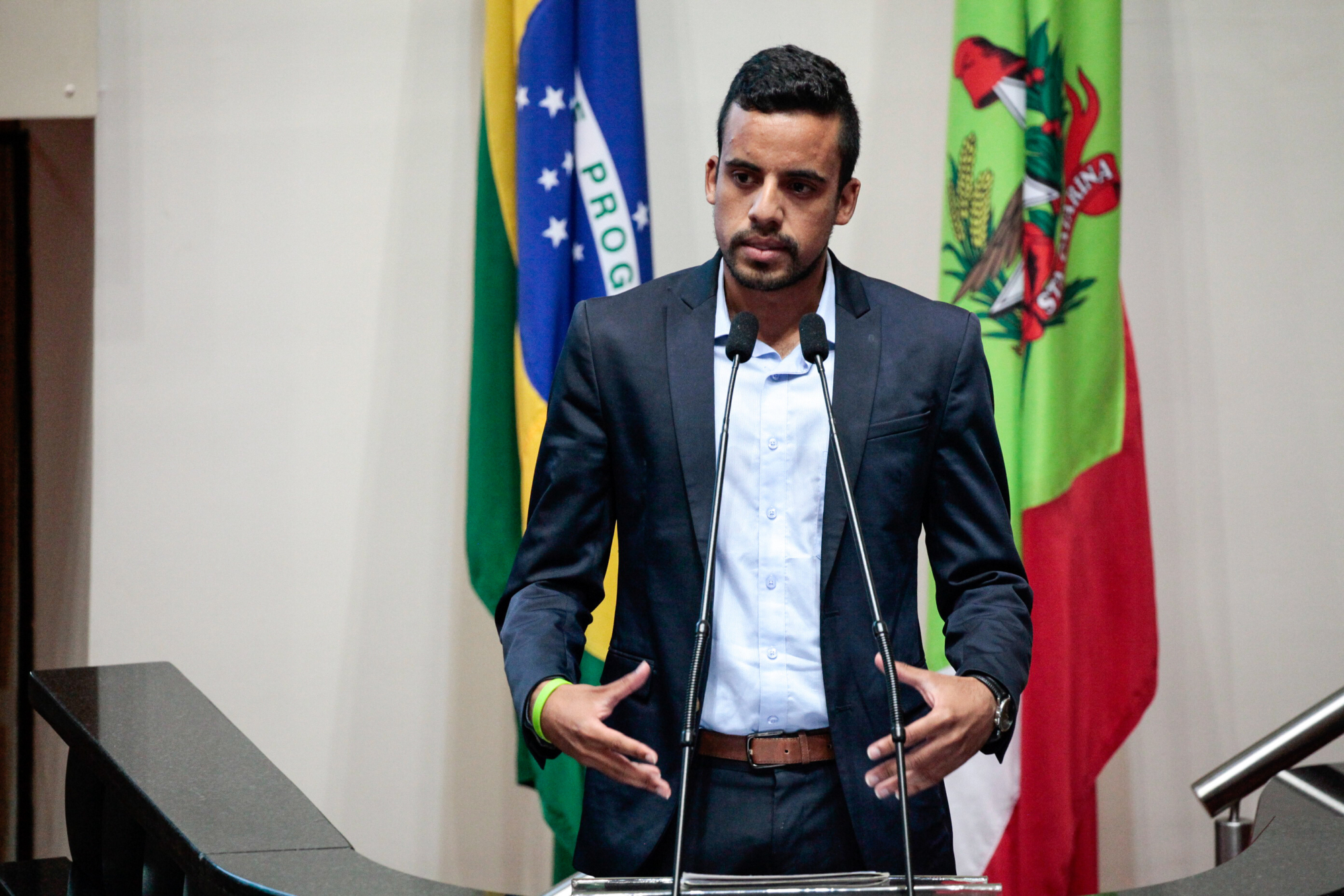 Gerson Pinheiro, representante do Conselho Nacional da Juventude