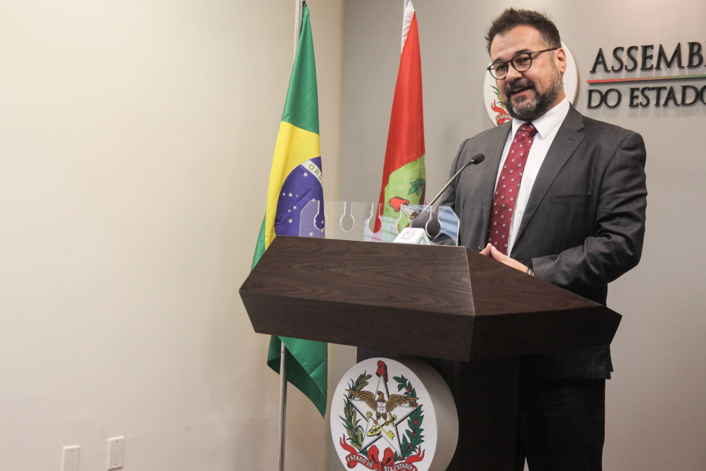 Coletiva de Imprensa com o Senador Alvaro Dias.