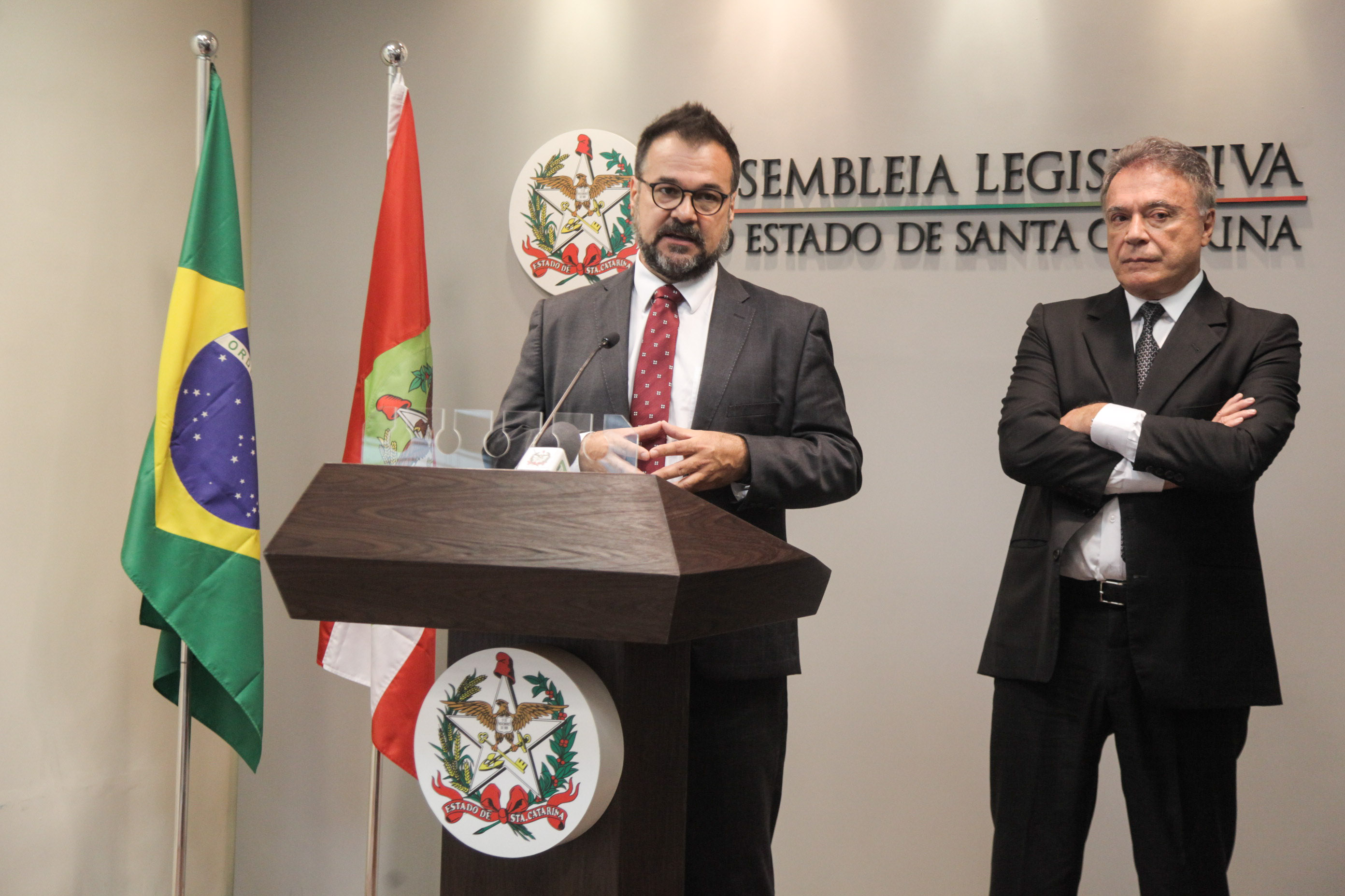 Coletiva de Imprensa com o Senador Alvaro Dias.