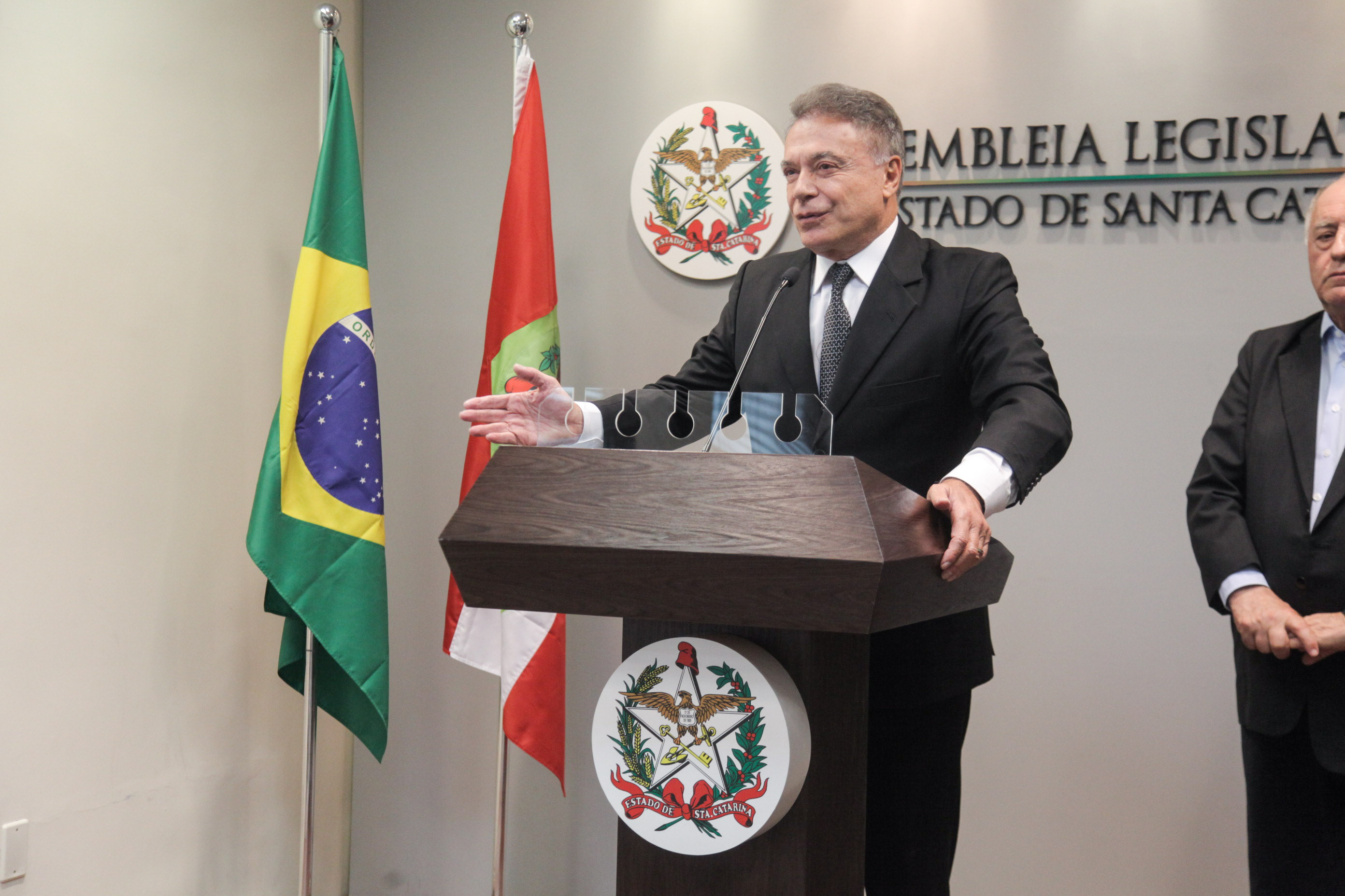 Coletiva de Imprensa com o Senador Alvaro Dias.