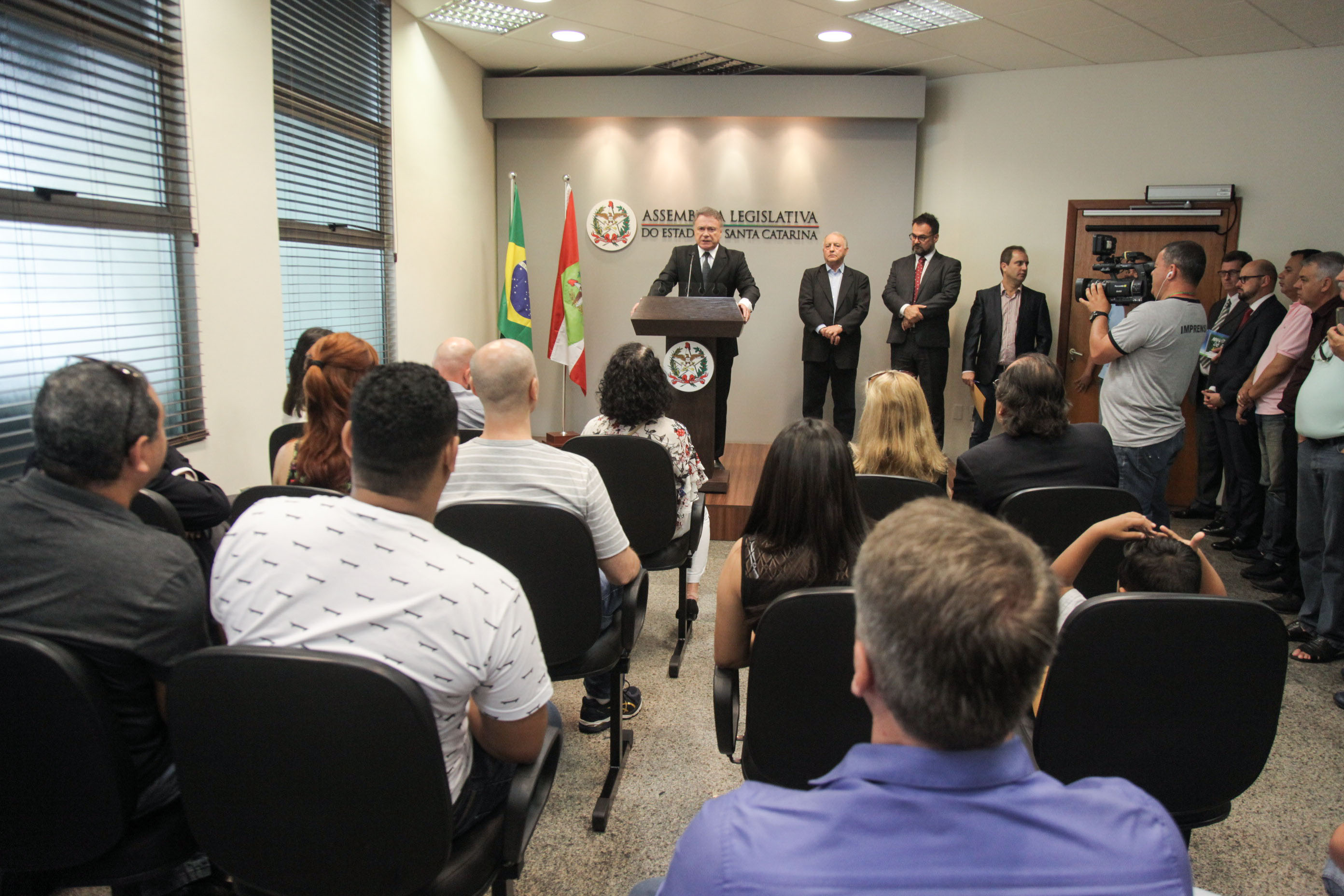 Coletiva de Imprensa com o Senador Alvaro Dias