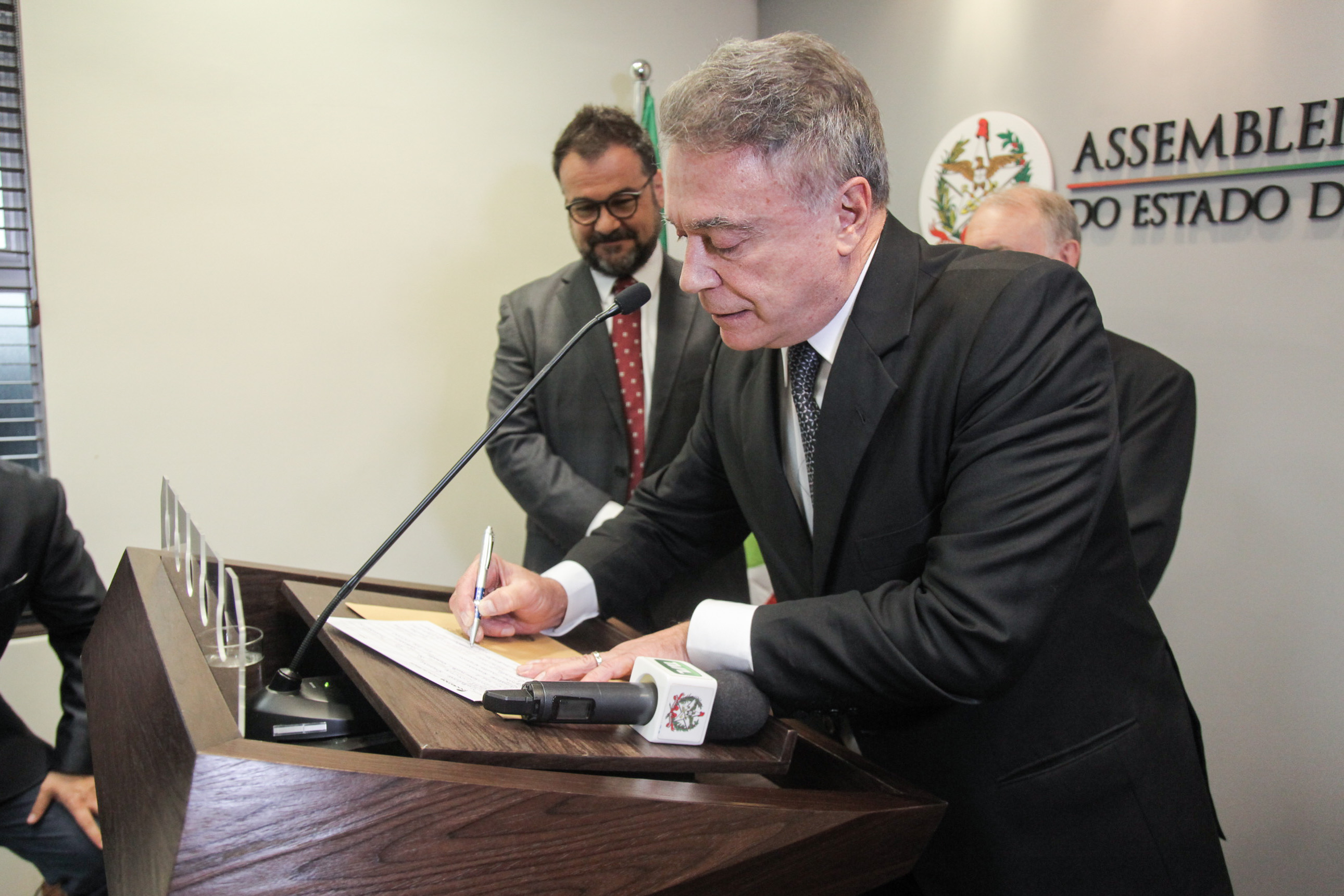 Coletiva de Imprensa com o Senador Alvaro Dias.