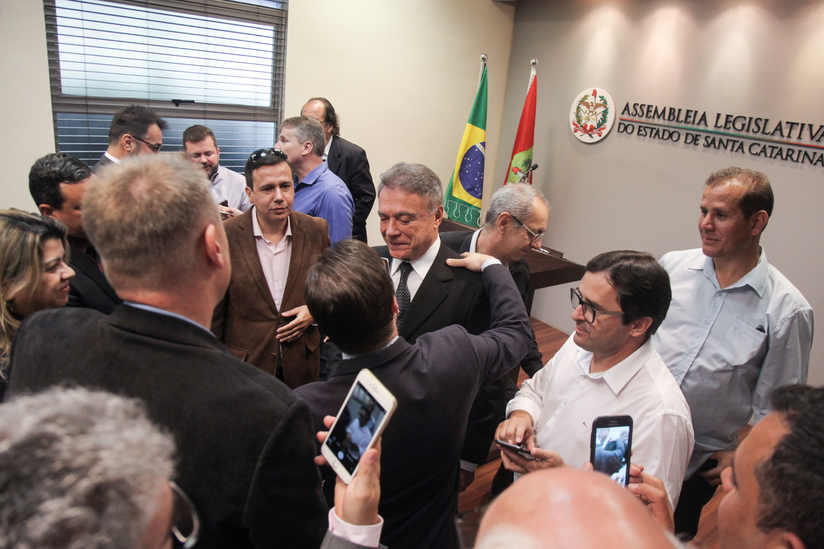 Coletiva de Imprensa com o Senador Alvaro Dias.