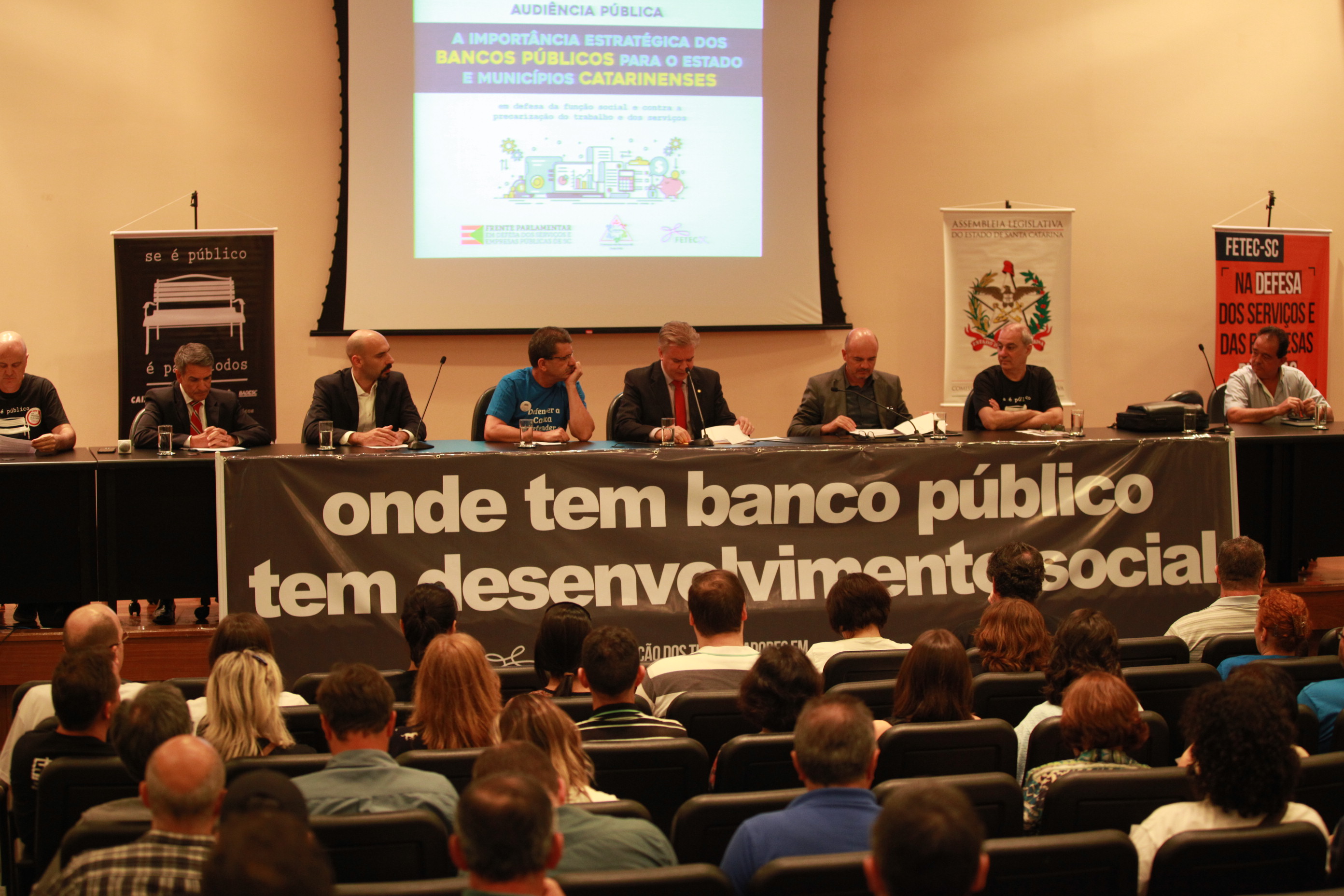 Audiência Pública – A importância dos bancos públicos para o estado e municípios catarinenses