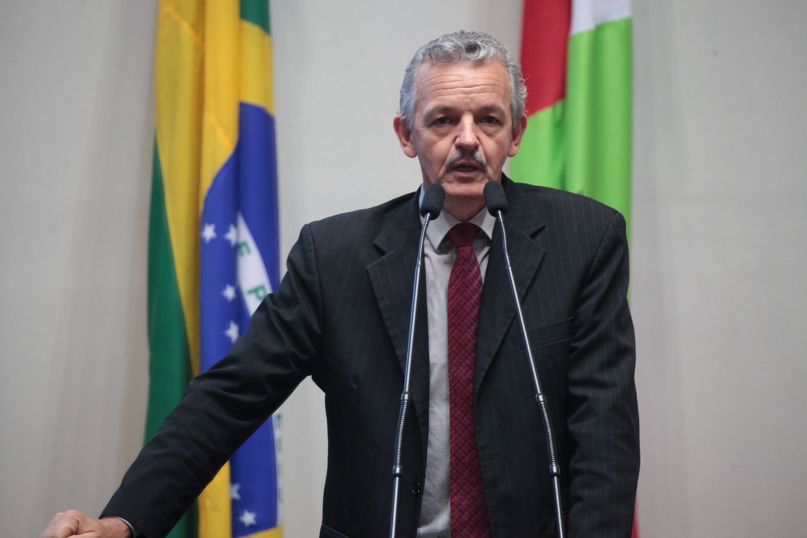 Sessão Ordinária.Deputado Dirceu Dresch (PT) Foto: Miriam Zomer.