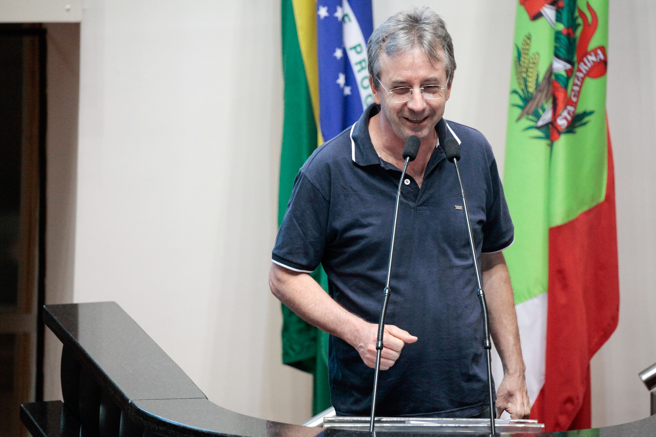 Alzumir Rossari - Sindicato dos Bancários de Chapecó. Sessão Ordinária.