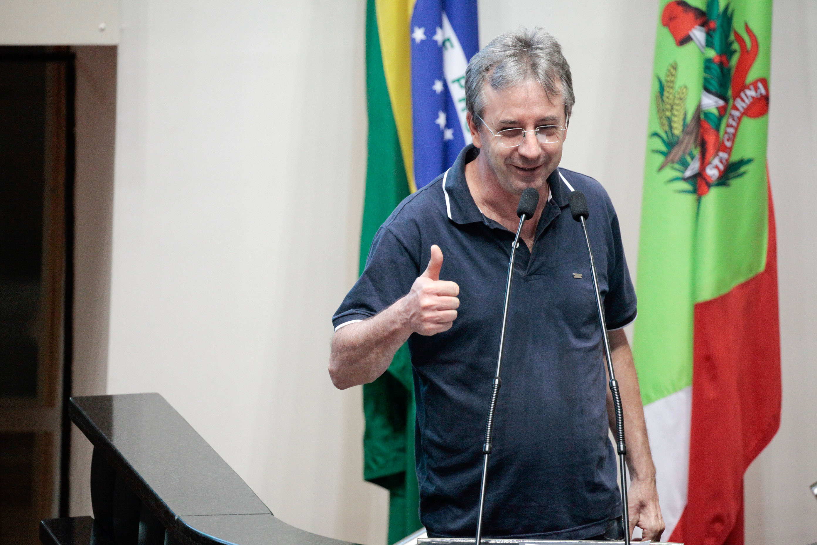 Alzumir Rossari - Sindicato dos Bancários de Chapecó. Sessão Ordinária.