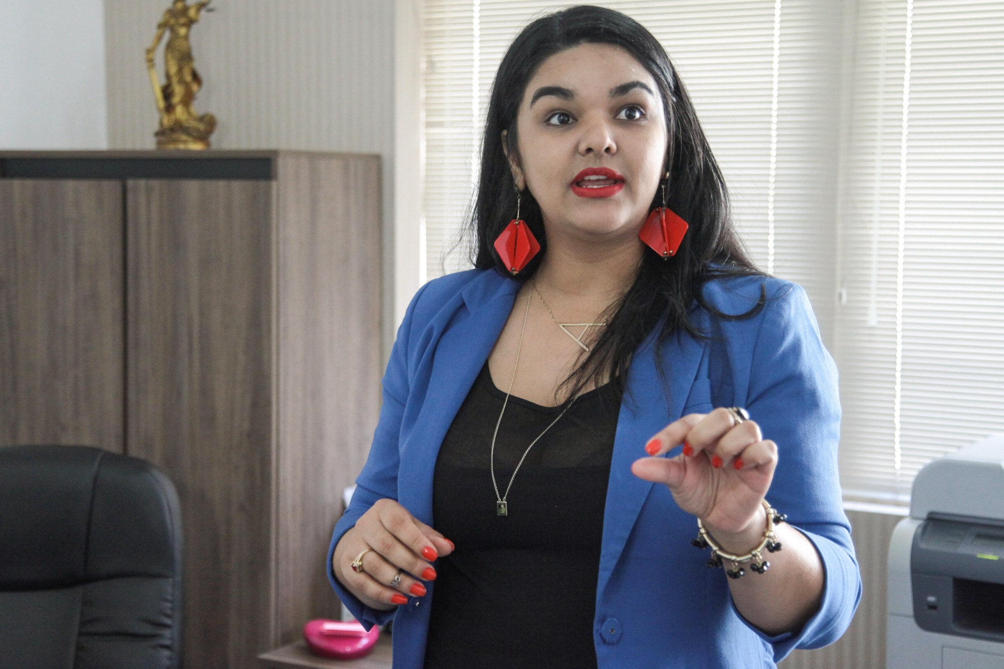 Ana Paula Guedes Werlang, voluntária da Amucc