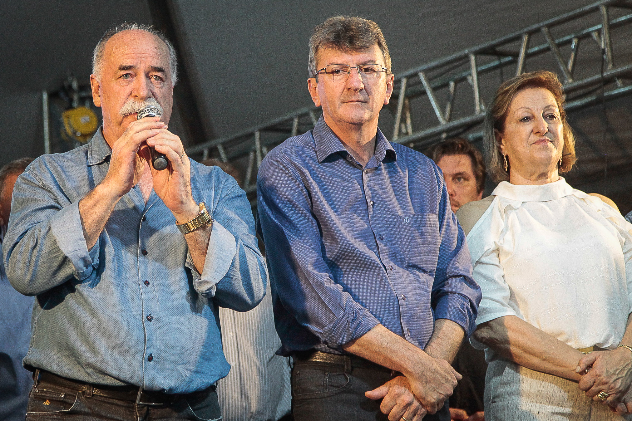 Abertura oficial da Expovale Capinzal 2017. Deputado Estadual Romildo Titon.