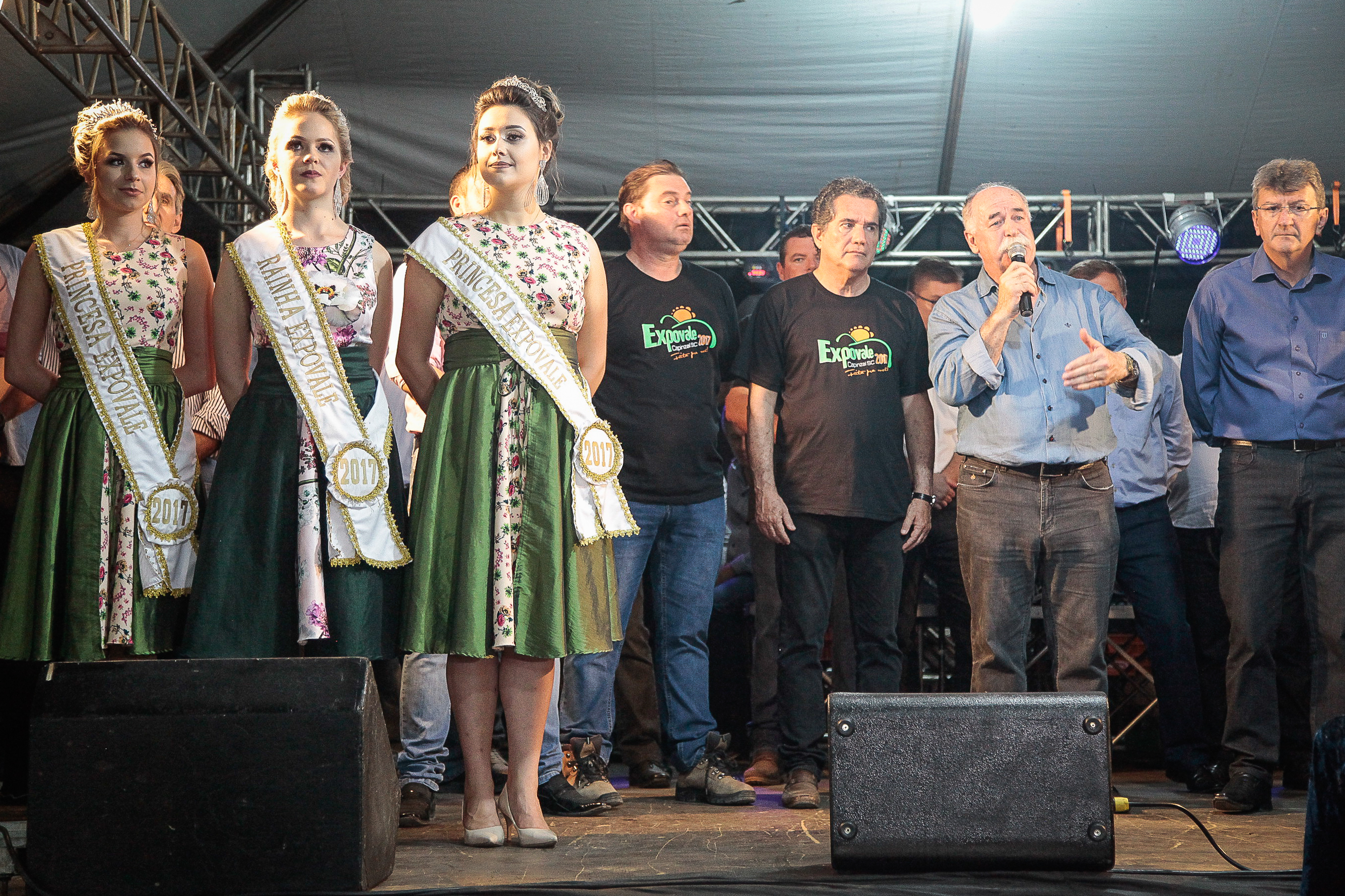 Abertura oficial da Expovale Capinzal 2017. Deputado Estadual Romildo Titon.