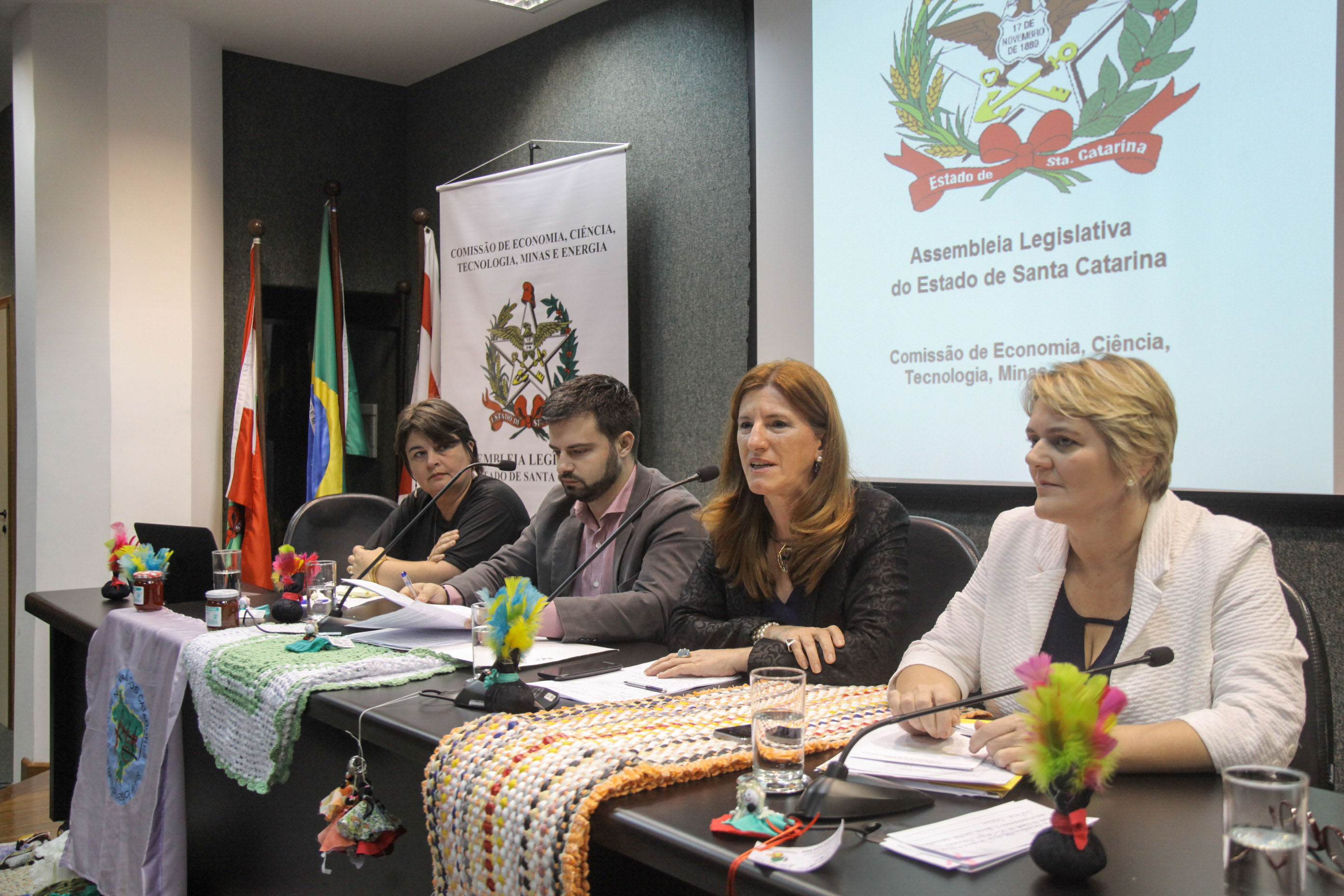Audiência Pública sobre a Política de Economia Solidária em SC.