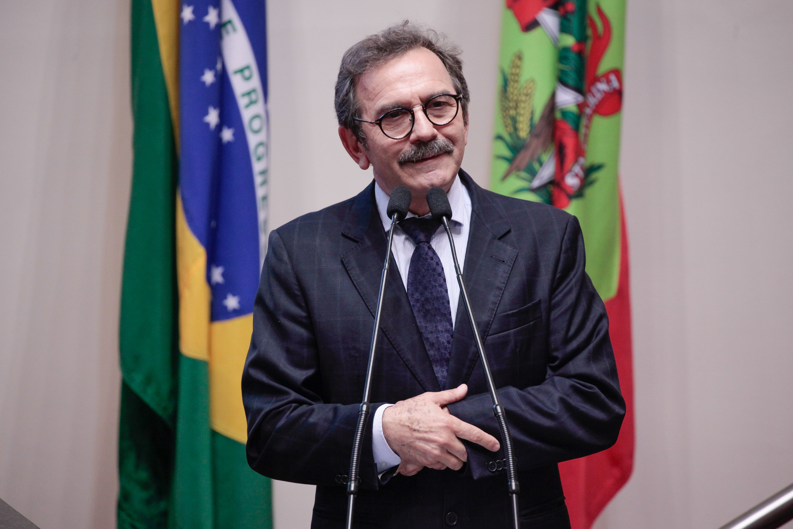 Deputado Serafim Venzon (PSDB). Sessão Ordinária. Foto: Karina Ferreira / Agência AL
