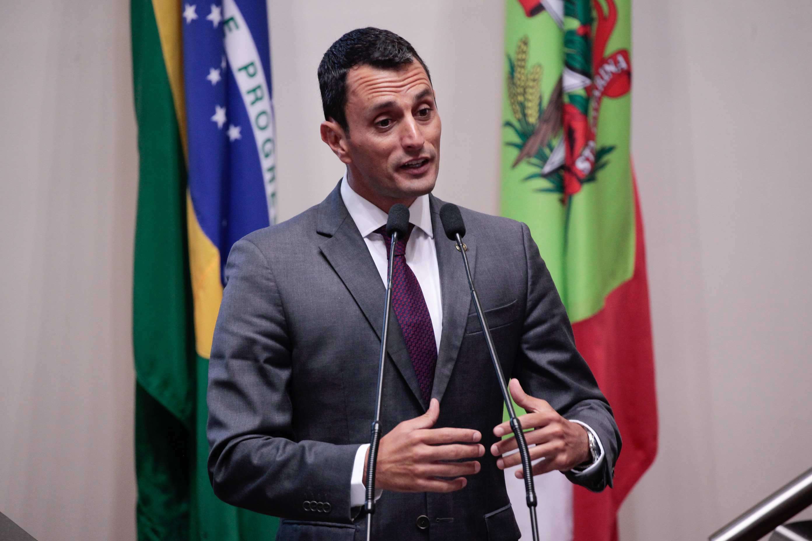 Deputado João Amin (PP). Sessão Ordinária. Foto: Karina Ferreira / Agência AL