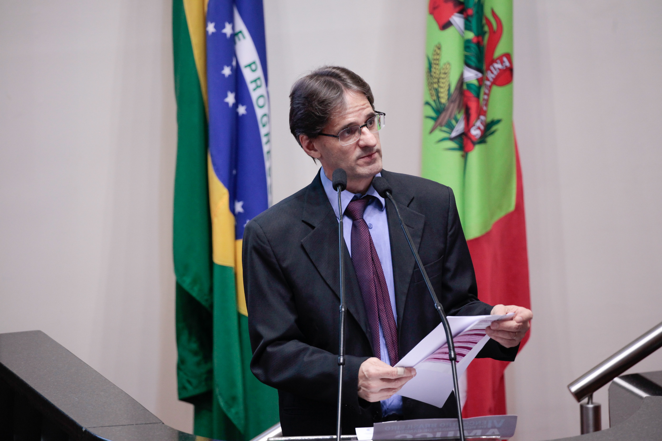 Deputado Neodi Saretta (PT). Sessão Ordinária. Foto: Karina Ferreira / Agência AL