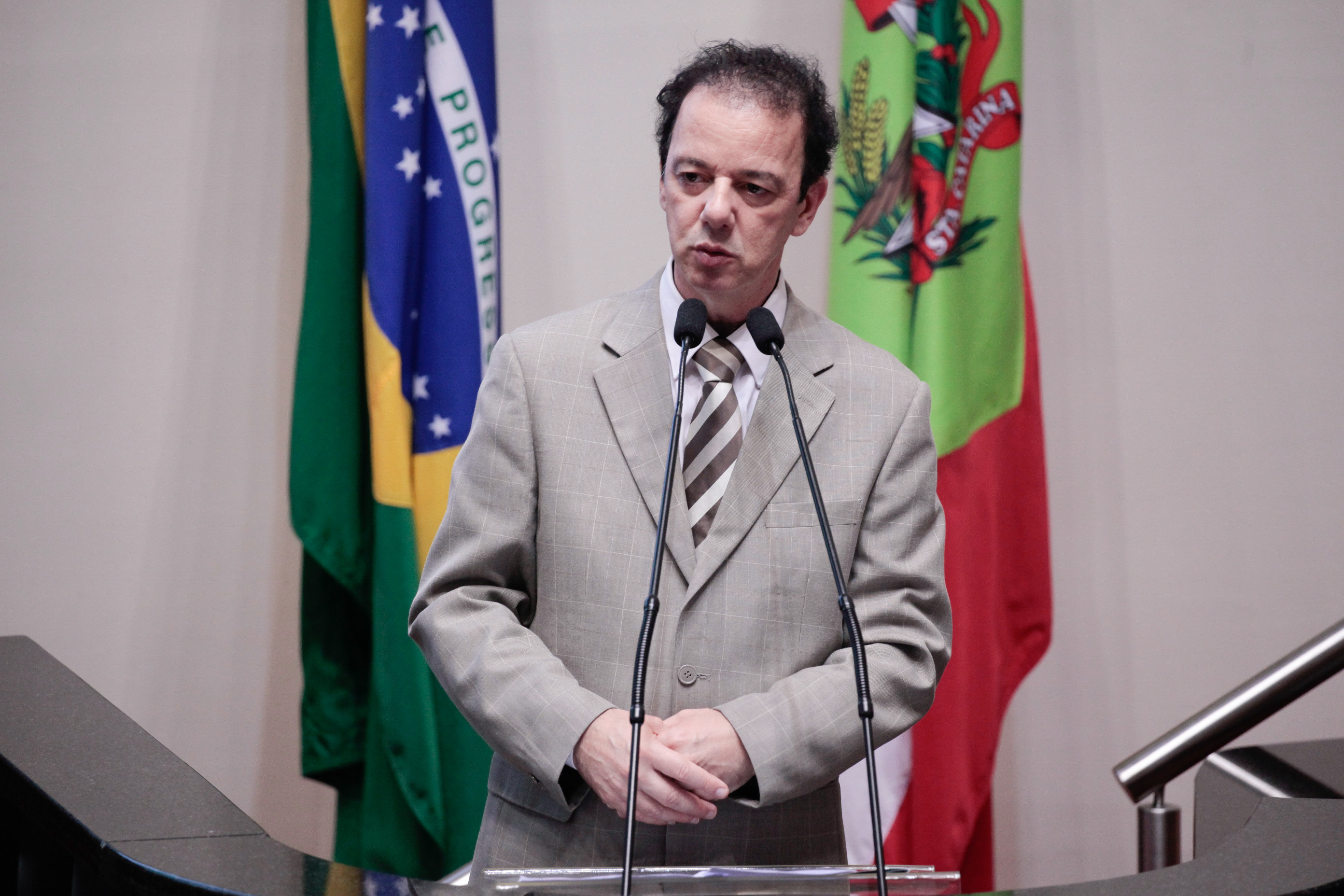 Deputado Ismael dos Santos (PSD). Sessão Ordinária. Foto: Karina Ferreira / Agência AL