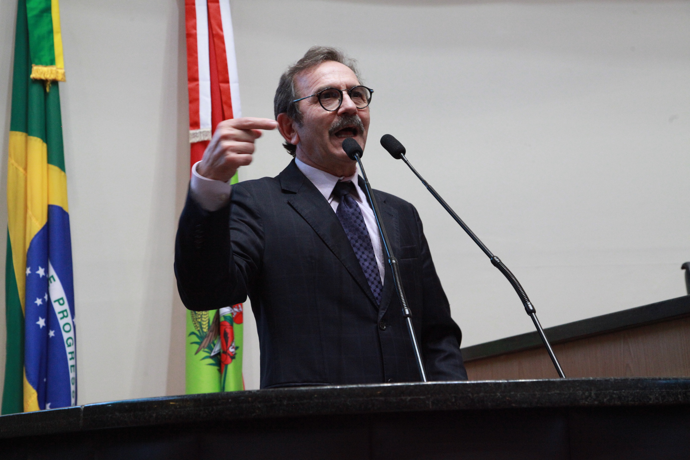 Sessão Ordinária. Deputado Moacir Sopelsa (PMDB). Foto: Solon Soares / Agência AL