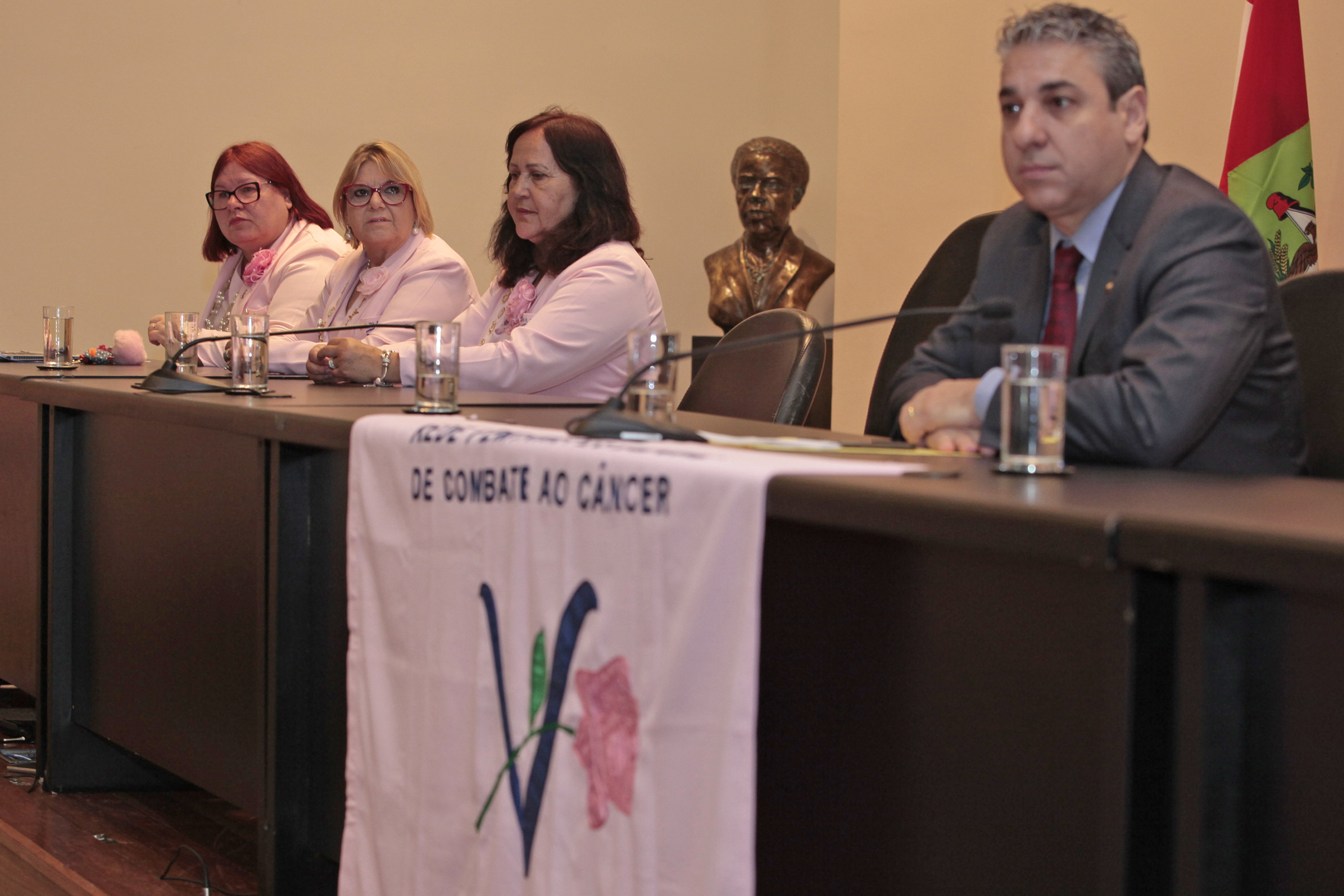 Encontro da Rede Feminina de Combate ao Câncer do Estado de Santa Catarina.