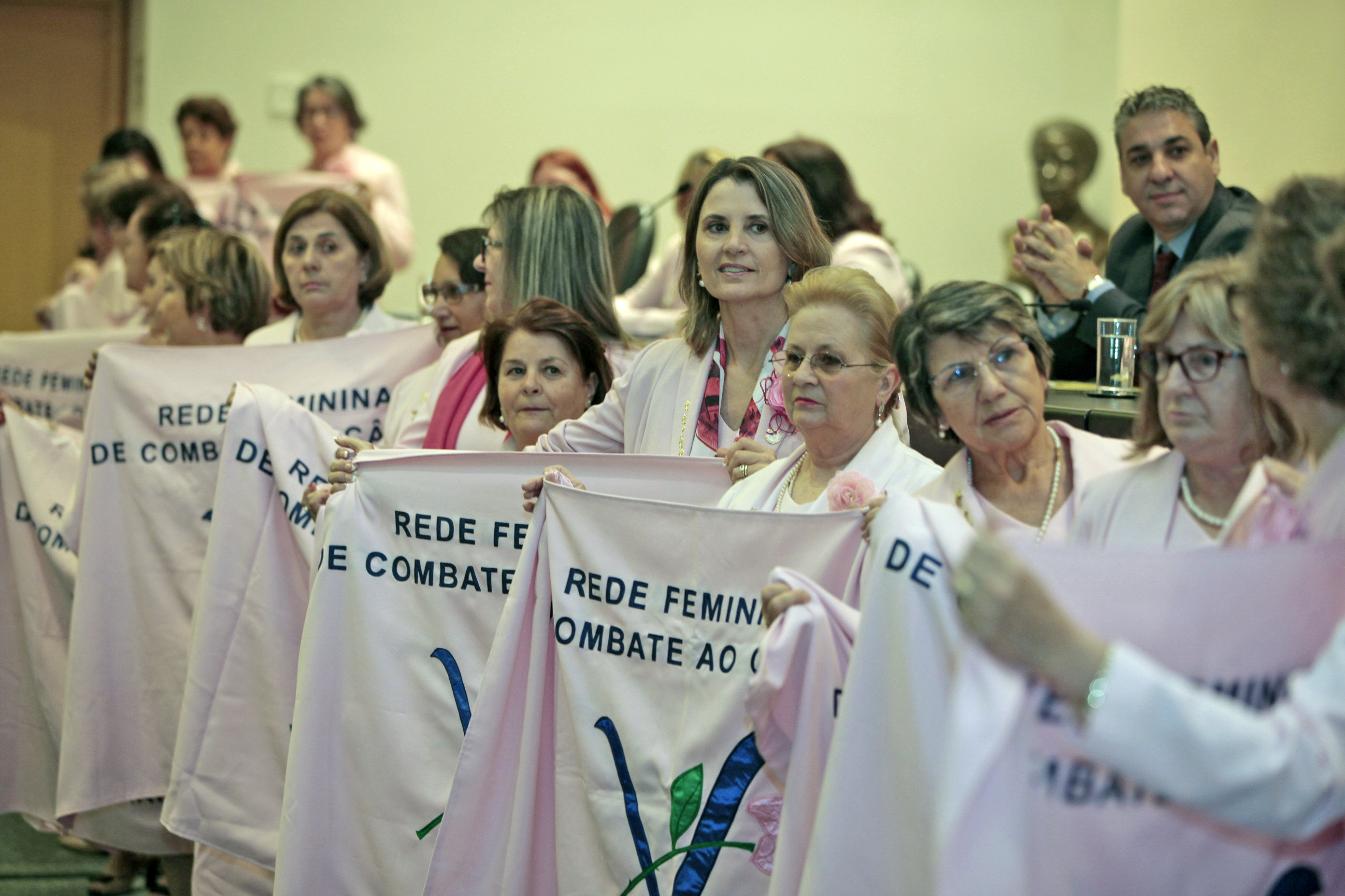 Encontro da Rede Feminina de Combate ao Câncer do Estado de Santa Catarina.