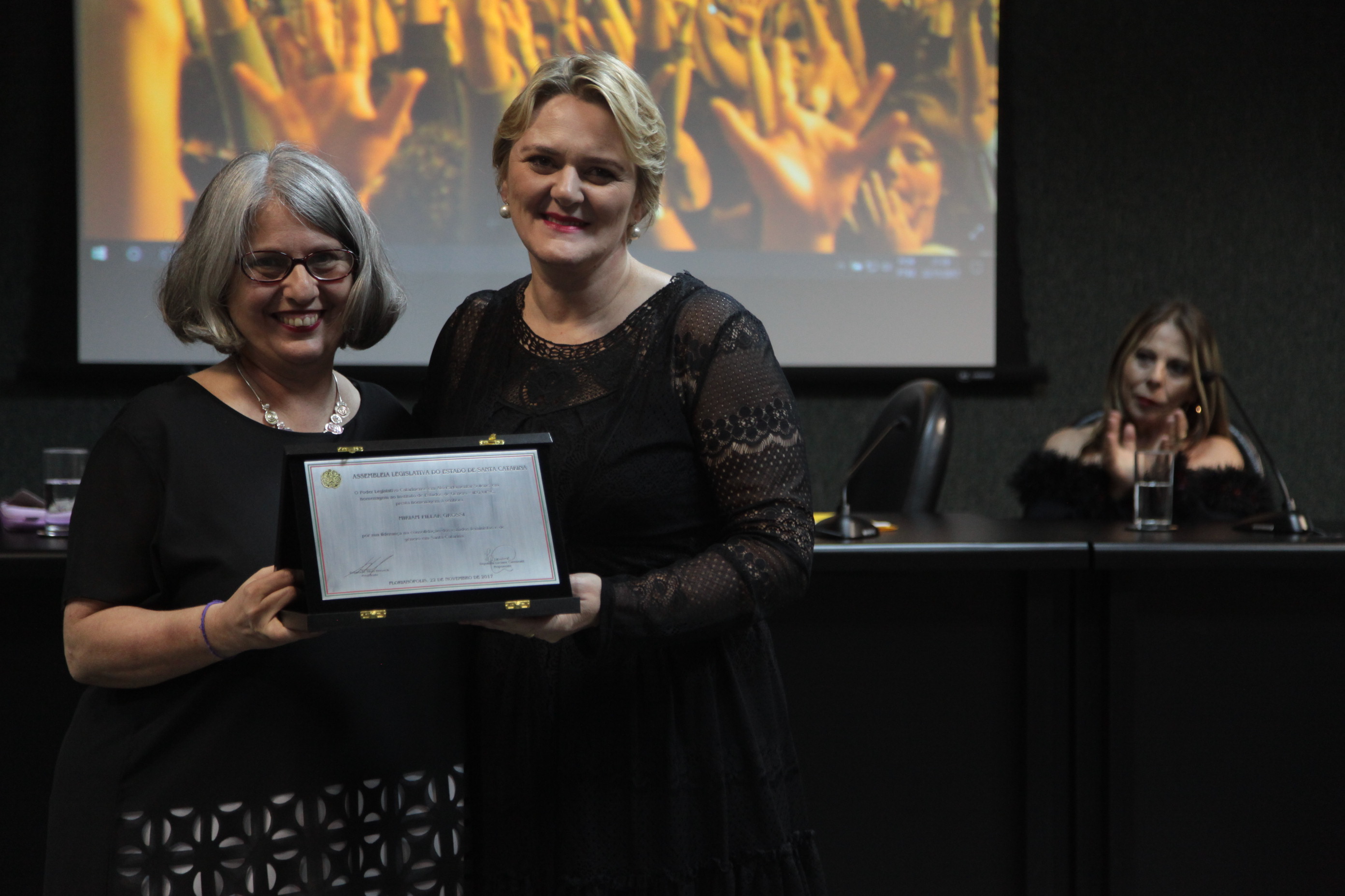 Solenidade em Homenagem ao Instituto de Estudos de Gênero da UFSC.