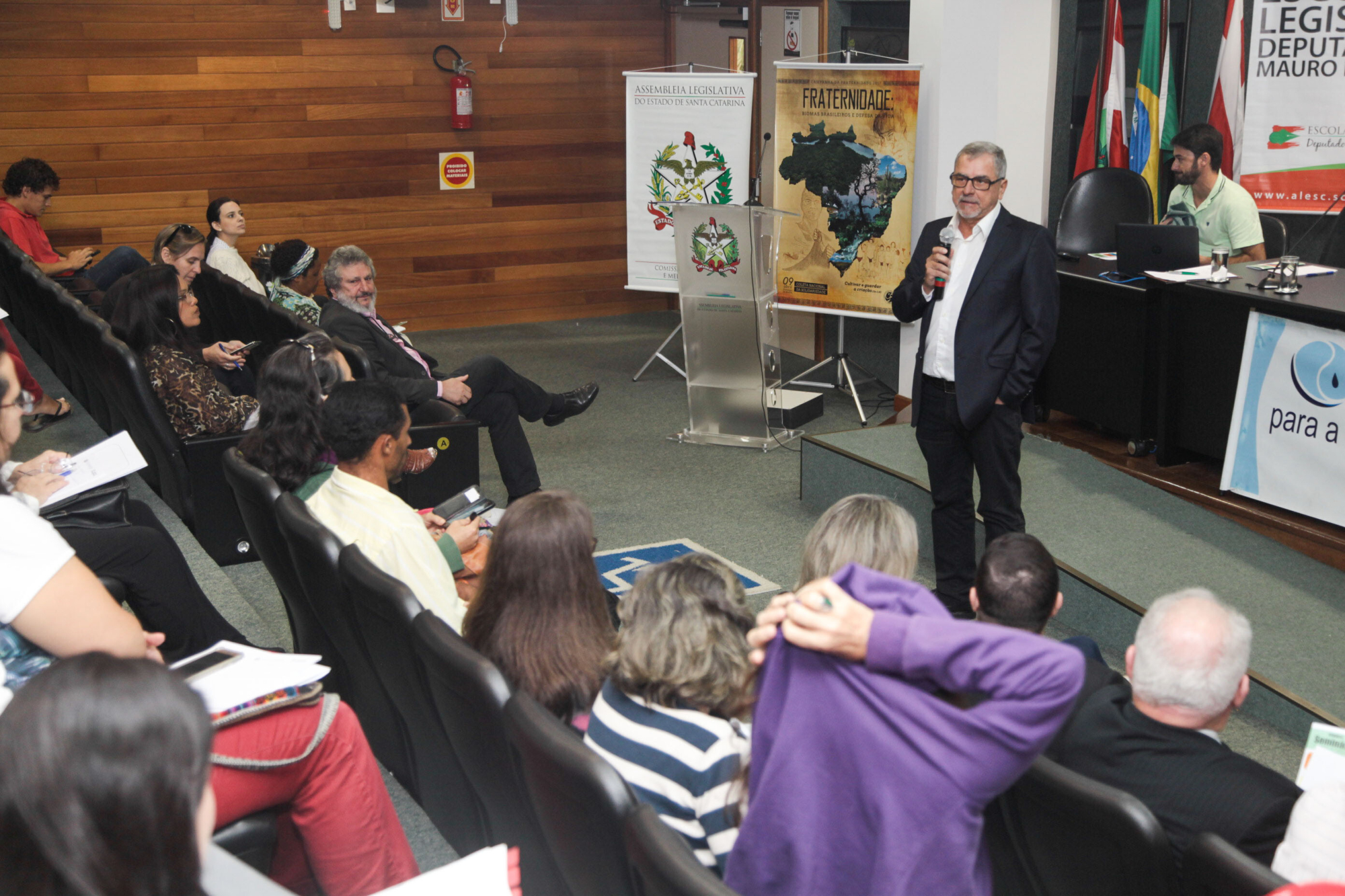 Seminário sobre Bioma da Mata Atlântica e Água marca lançamento do Projeto Rios