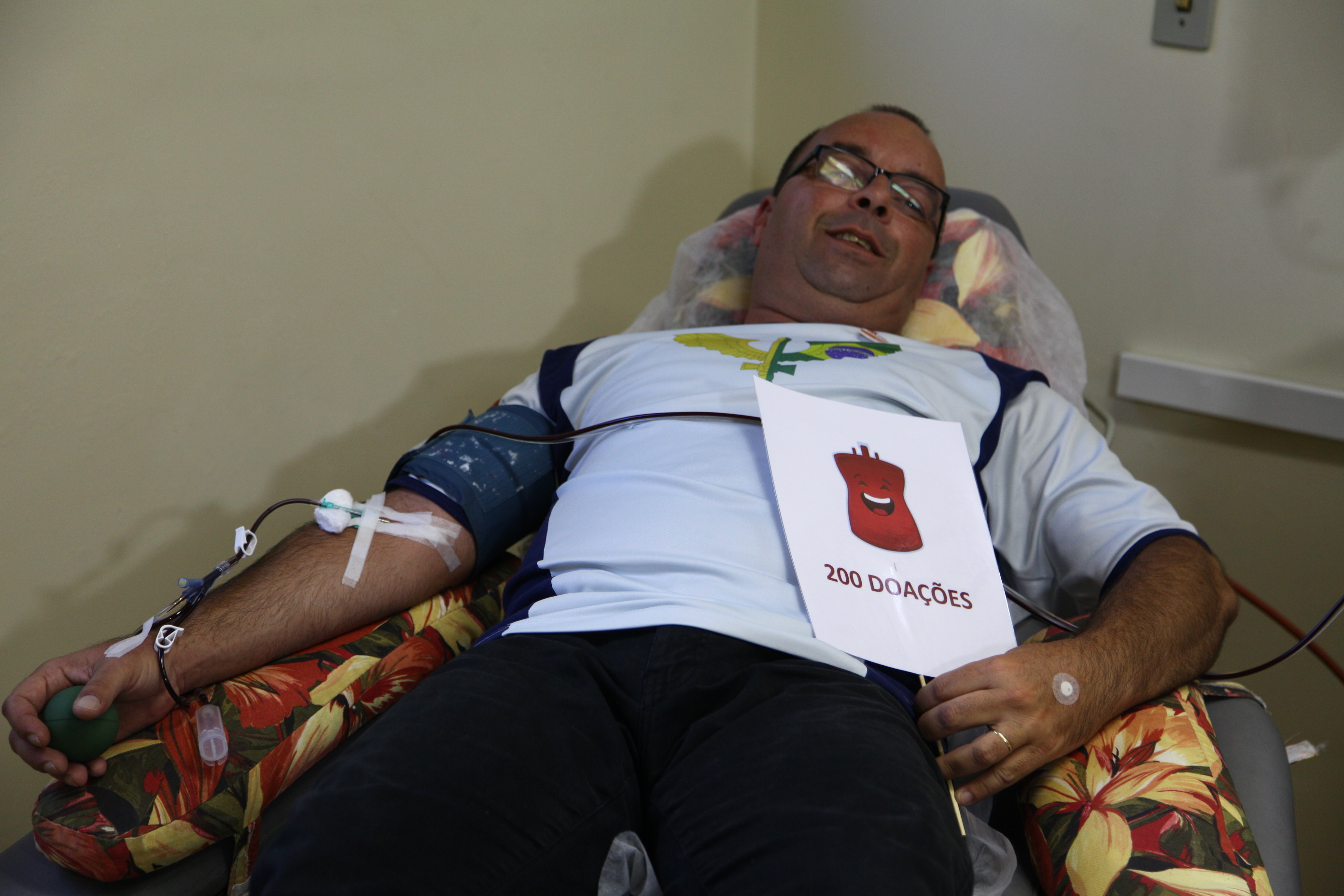 Doação de Sangue Plaquetas - Luis Cláudio Soares Rodrigues