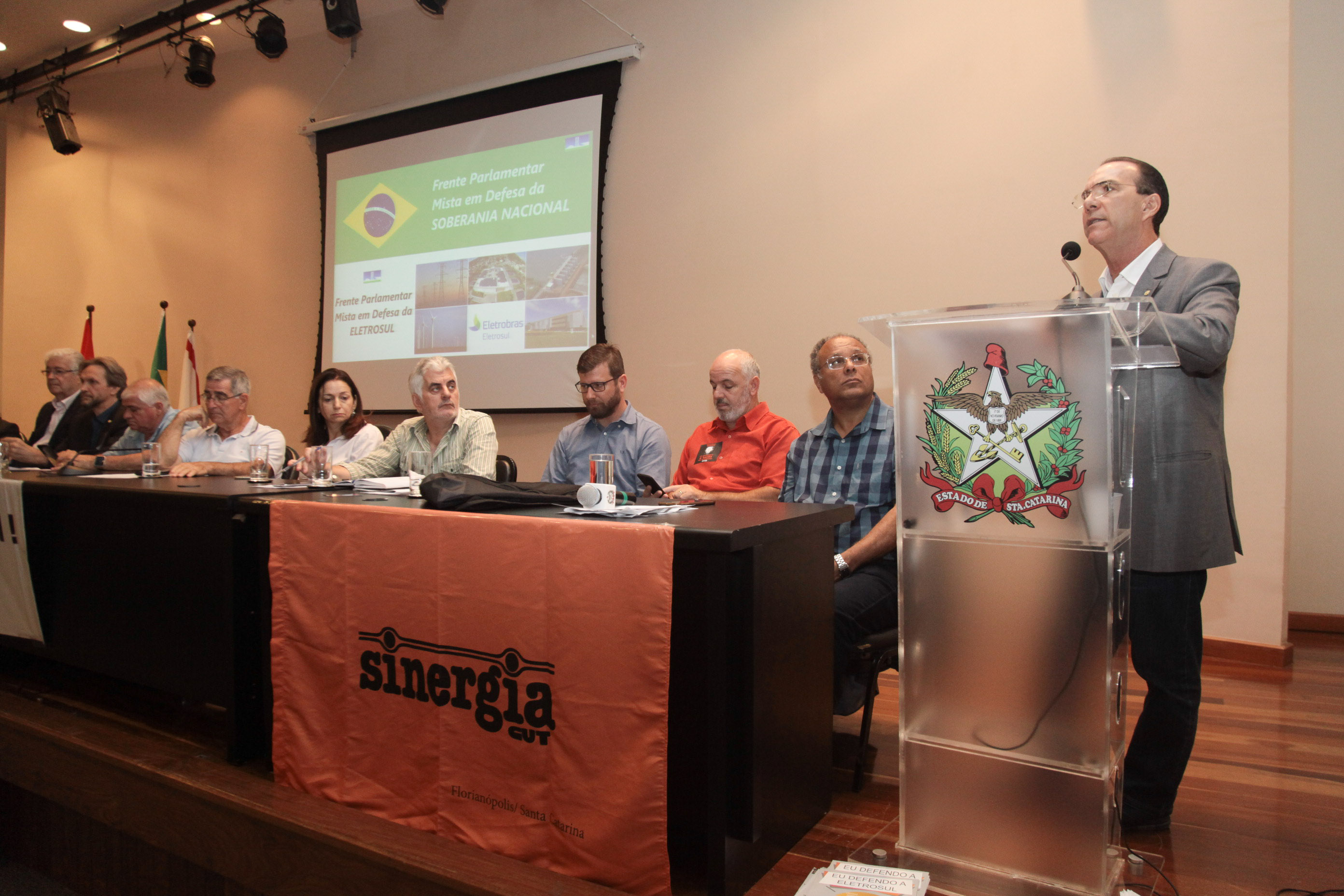 Lançamento da Frente Parlamentar em Defesa da Soberania Nacional.