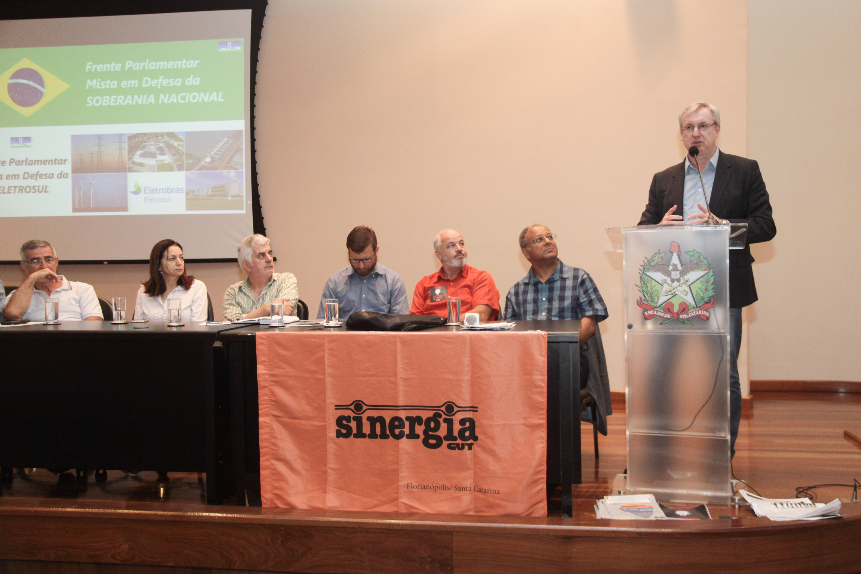 Lançamento da Frente Parlamentar em Defesa da Soberania Nacional.