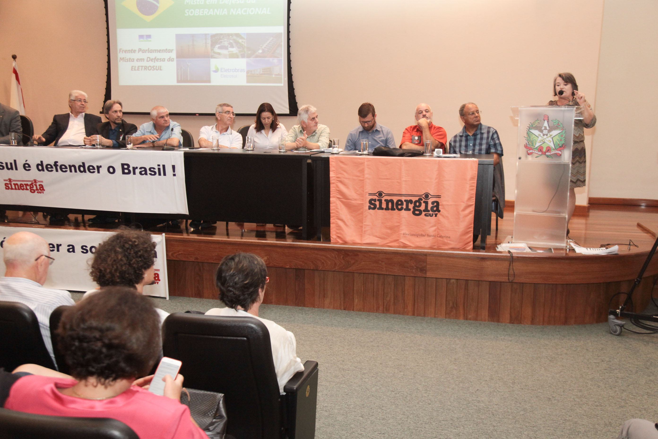 Lançamento da Frente Parlamentar em Defesa da Soberania Nacional.