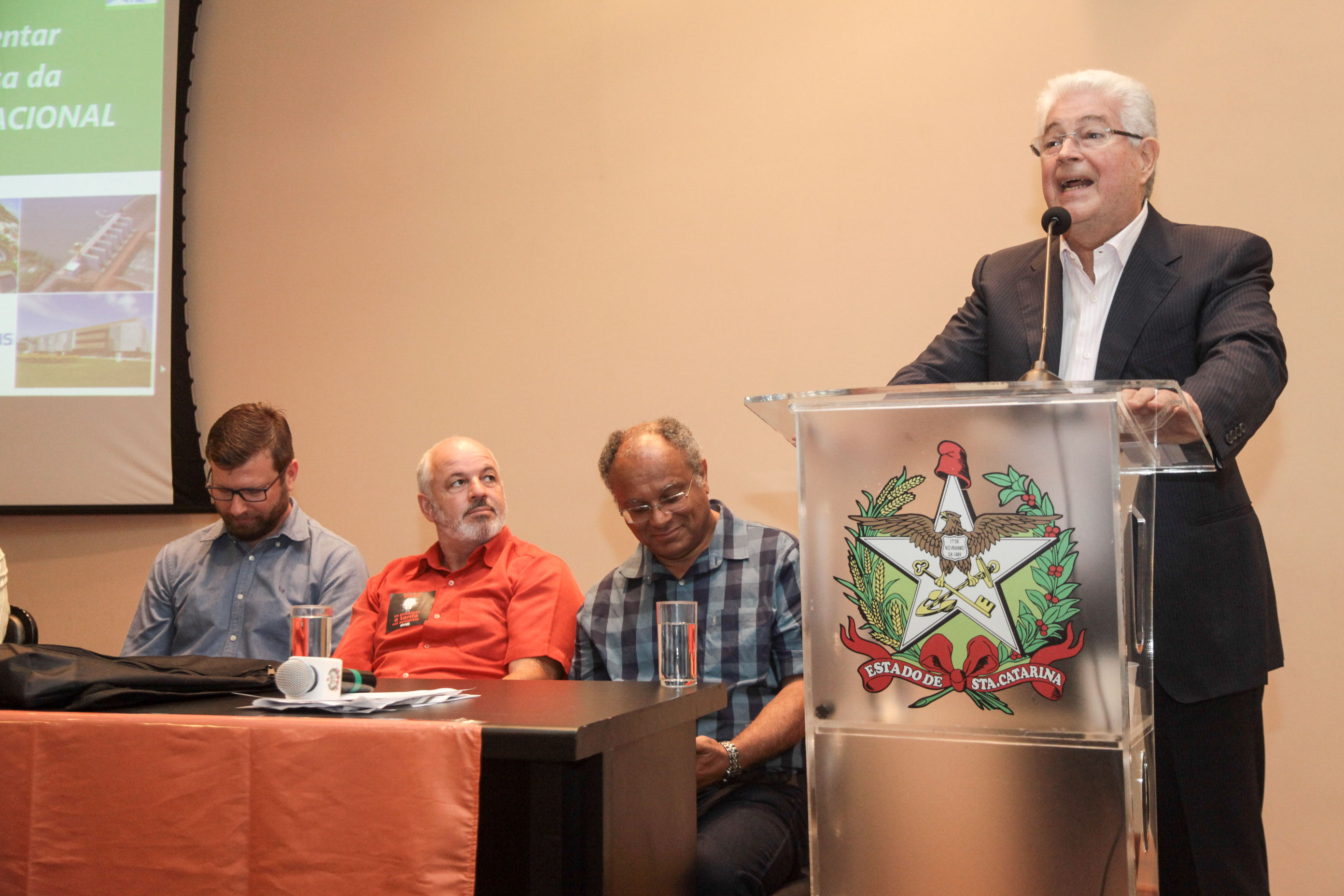 Lançamento da Frente Parlamentar em Defesa da Soberania Nacional.