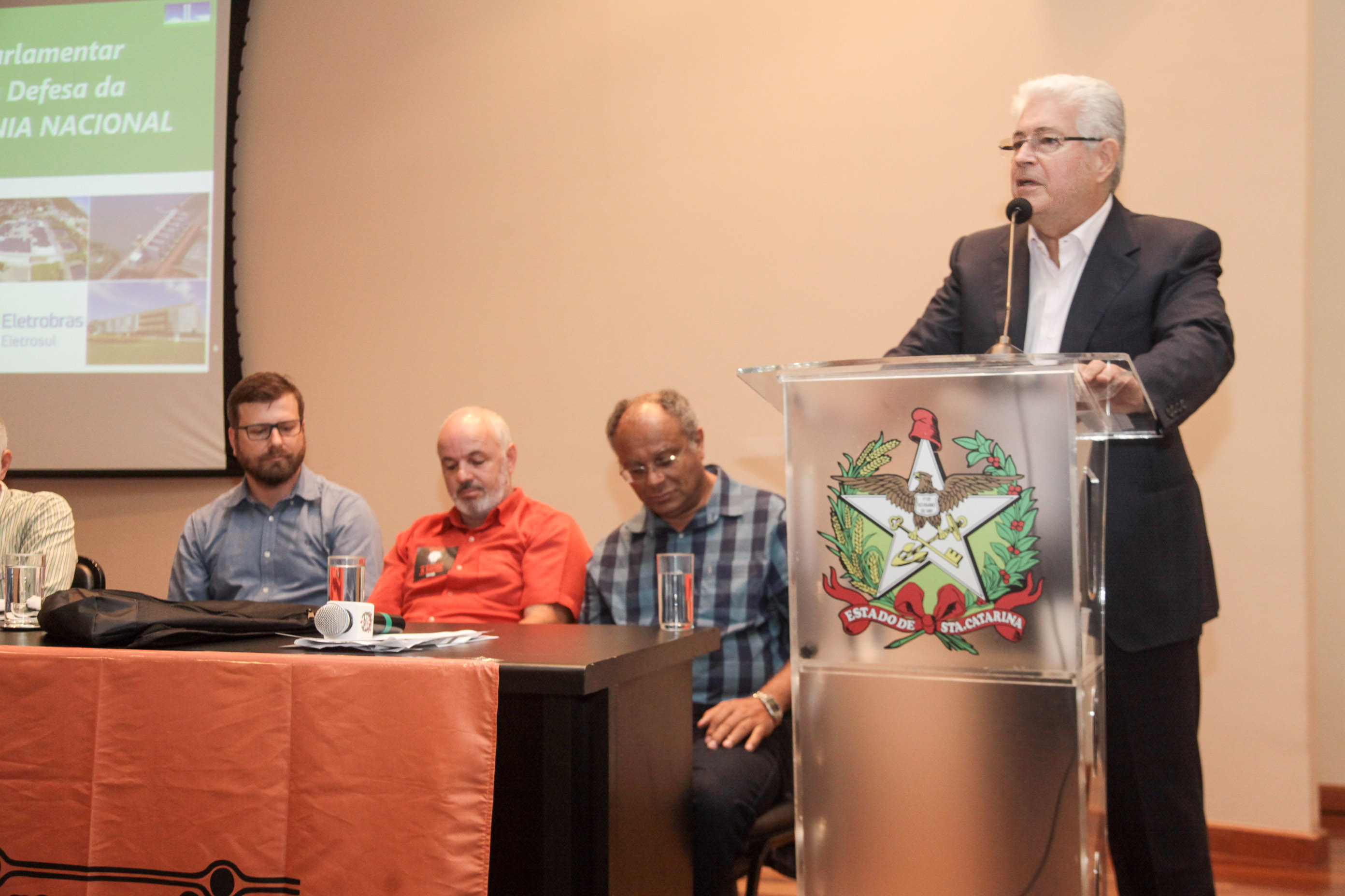 Lançamento da Frente Parlamentar em Defesa da Soberania Nacional.
