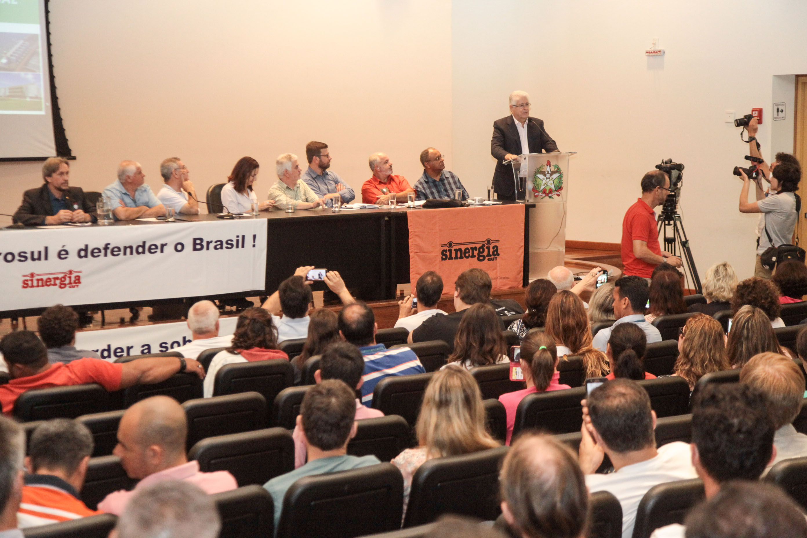Lançamento da Frente Parlamentar em Defesa da Soberania Nacional.