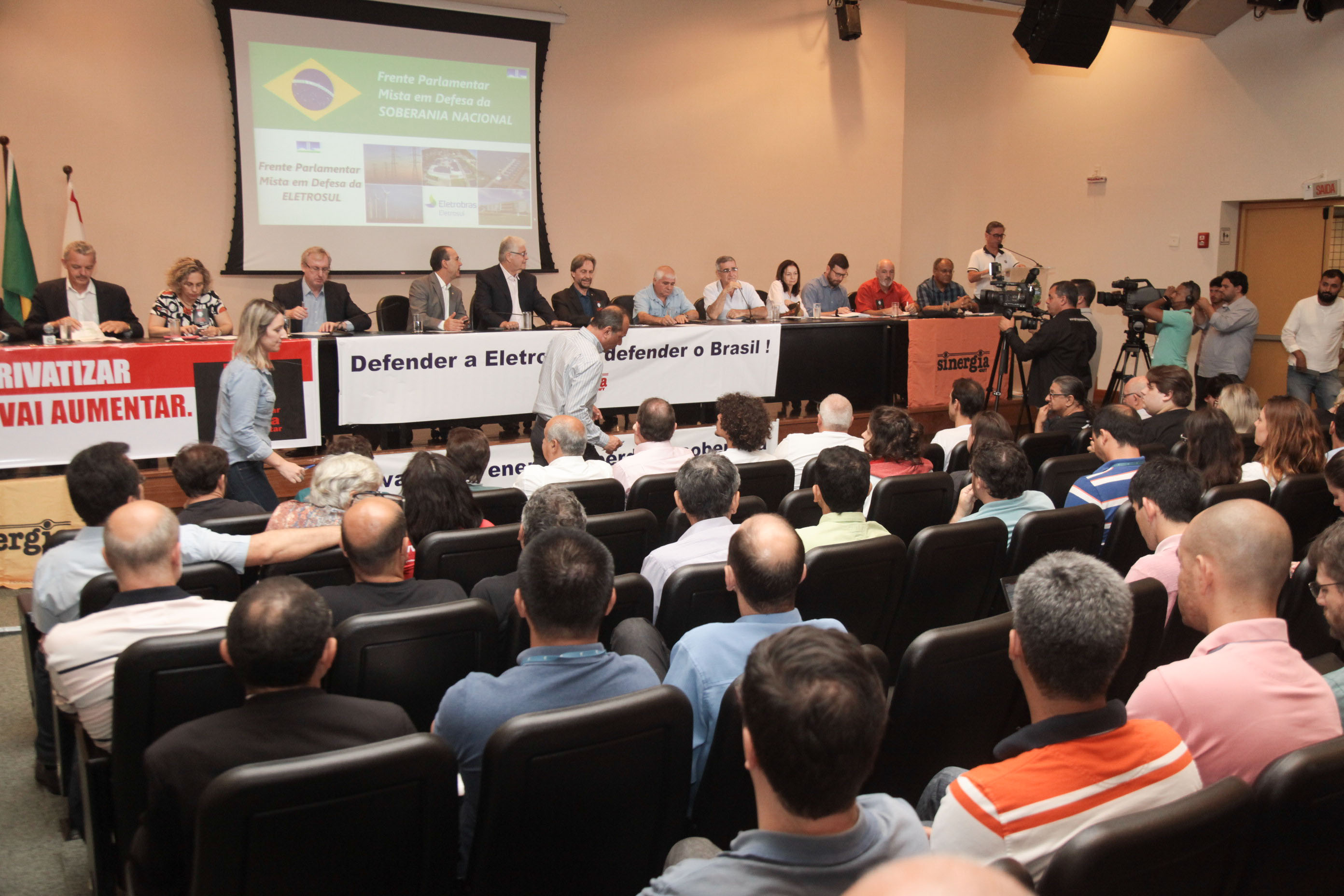 Lançamento da Frente Parlamentar em Defesa da Soberania Nacional.