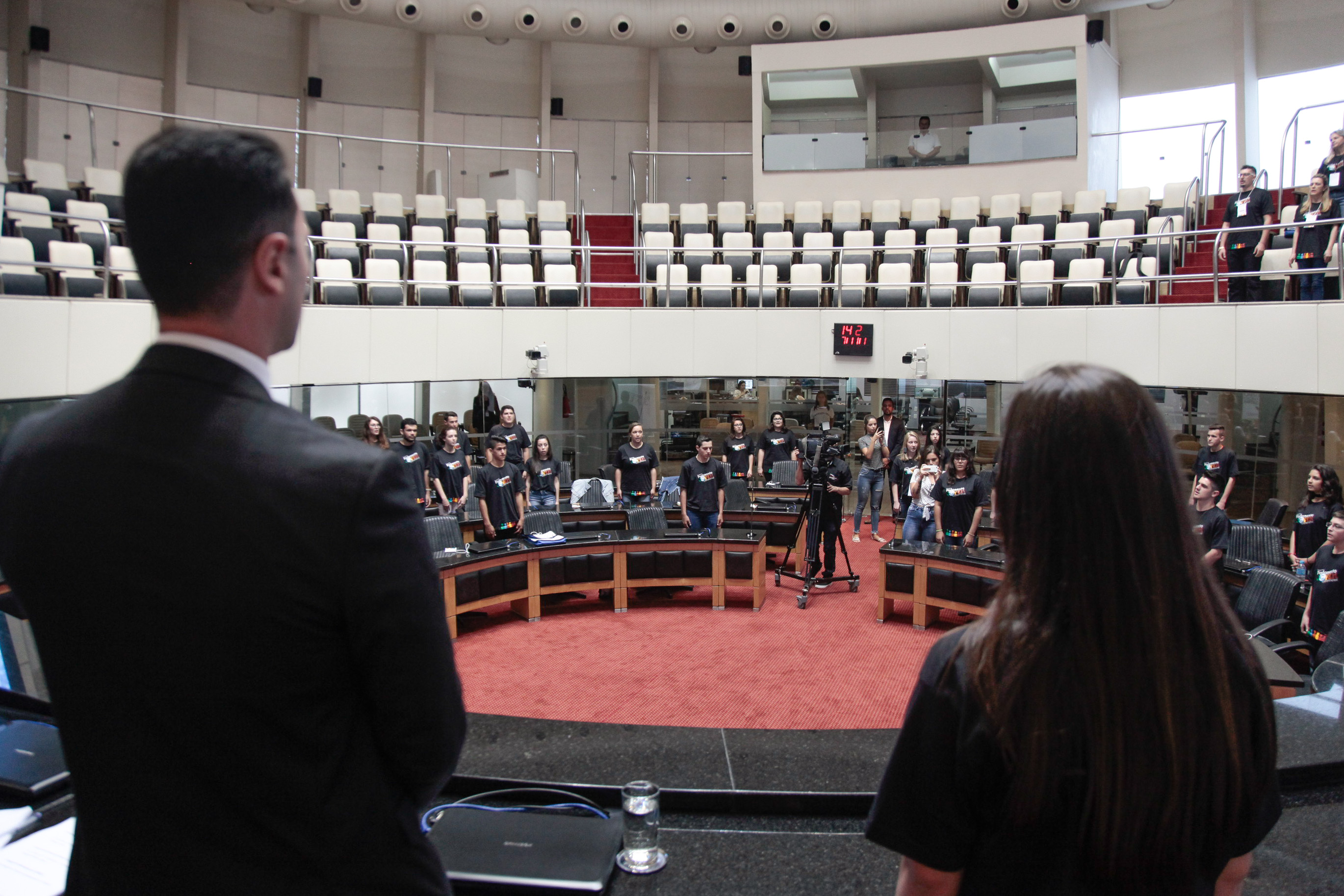 Programa Jovens Parlamentares.