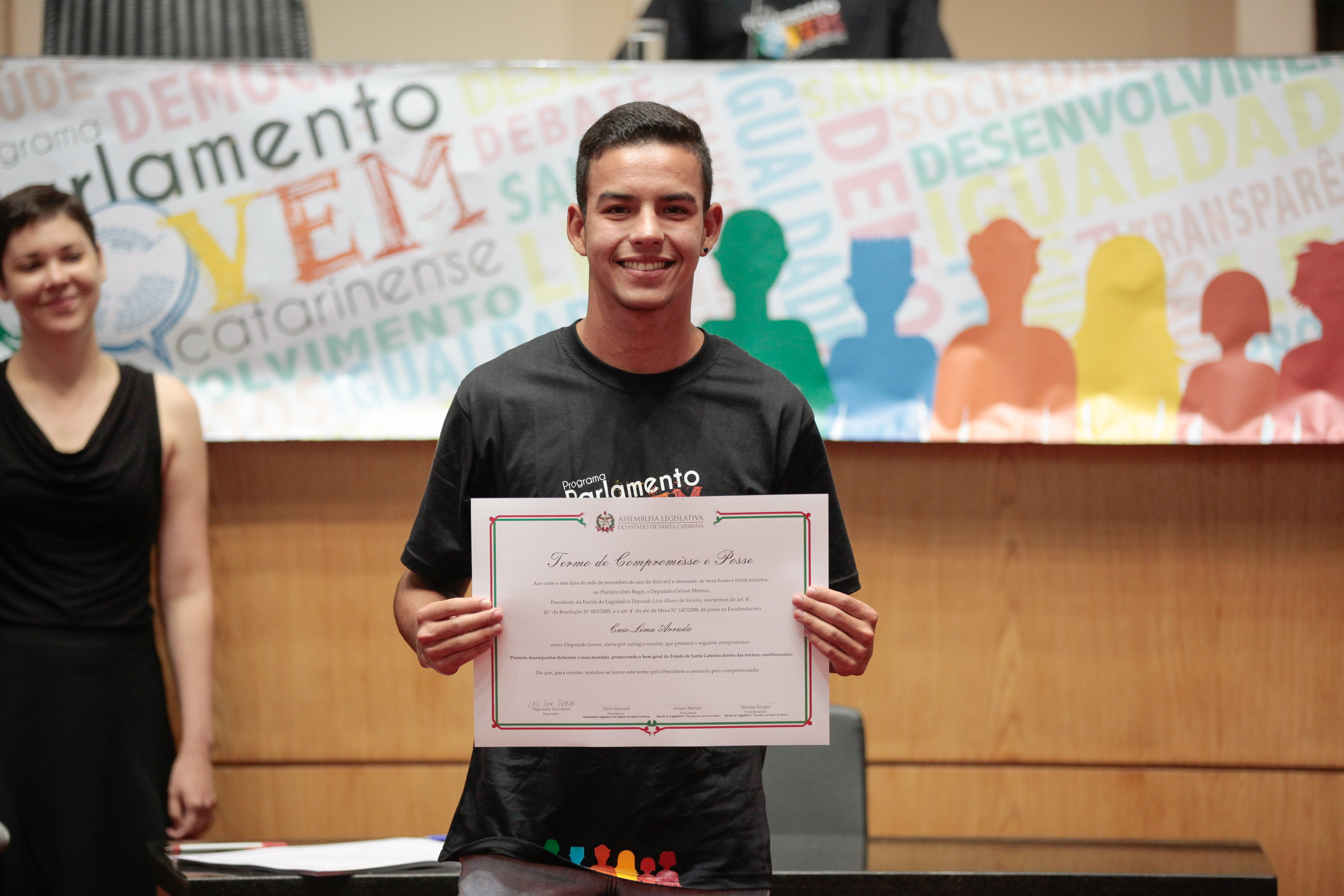Programa Jovens Parlamentares.