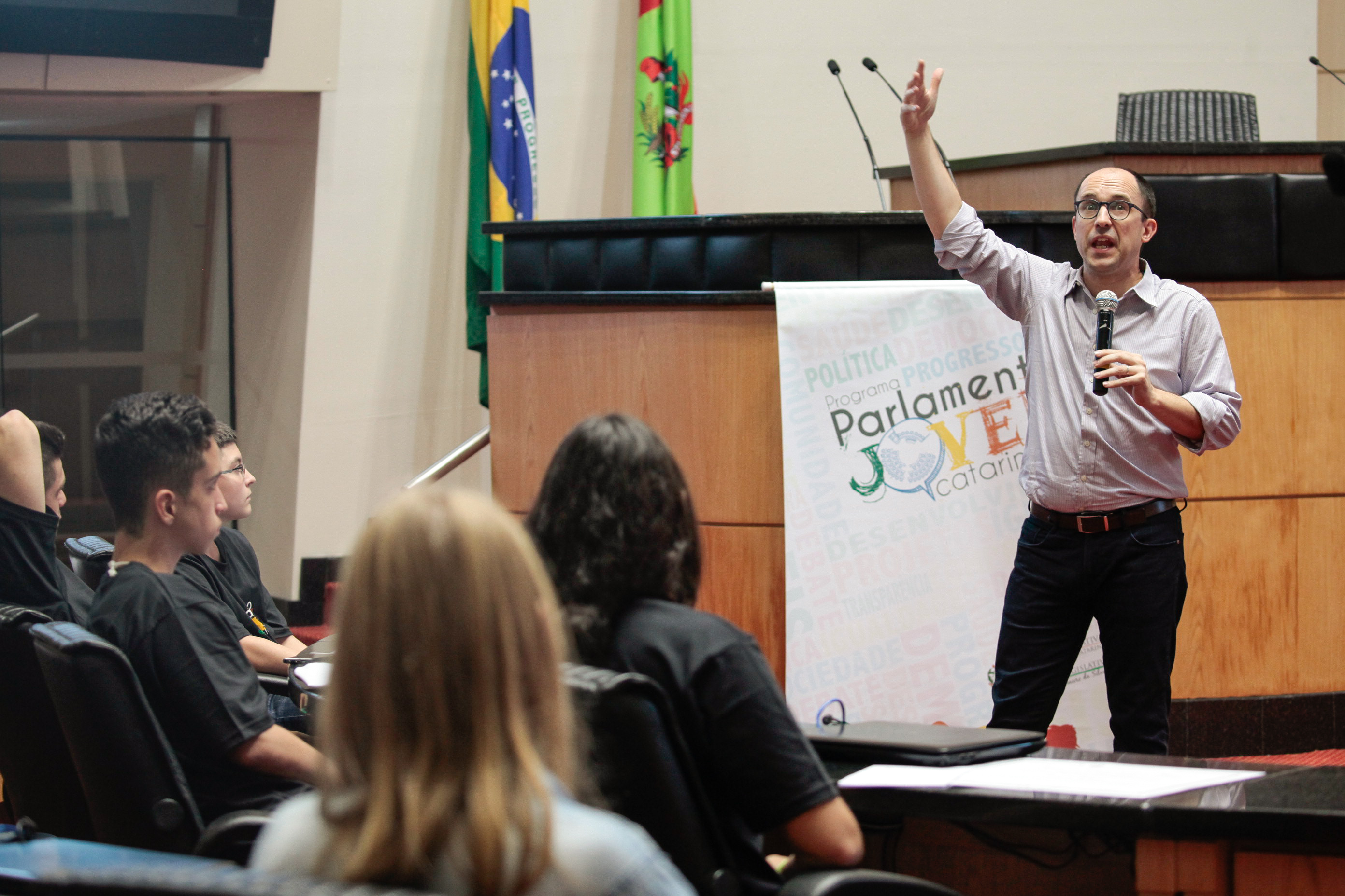 Humberto Dantas de Mizuca. Programa Jovens Parlamentares.