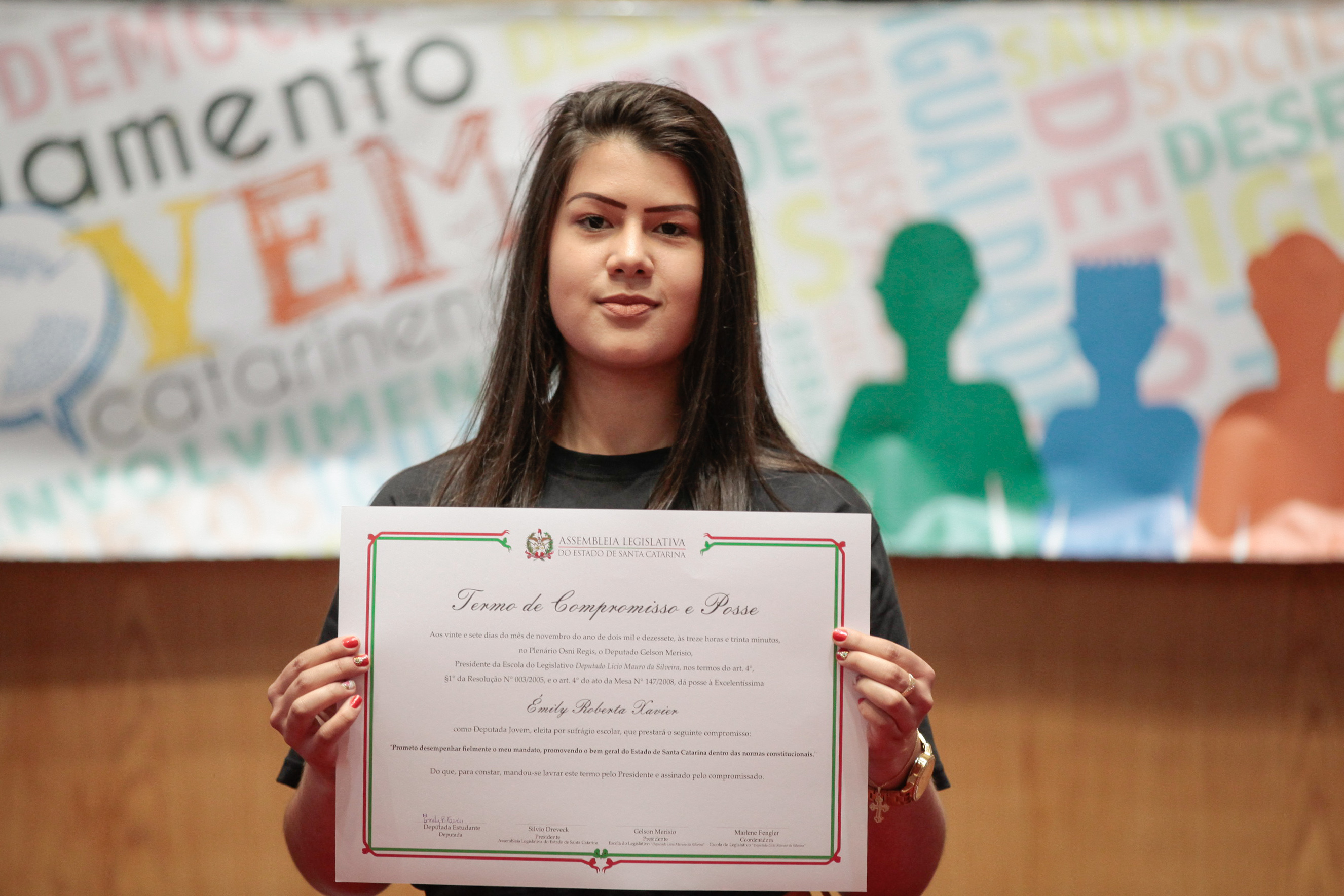 Programa Jovens Parlamentares.